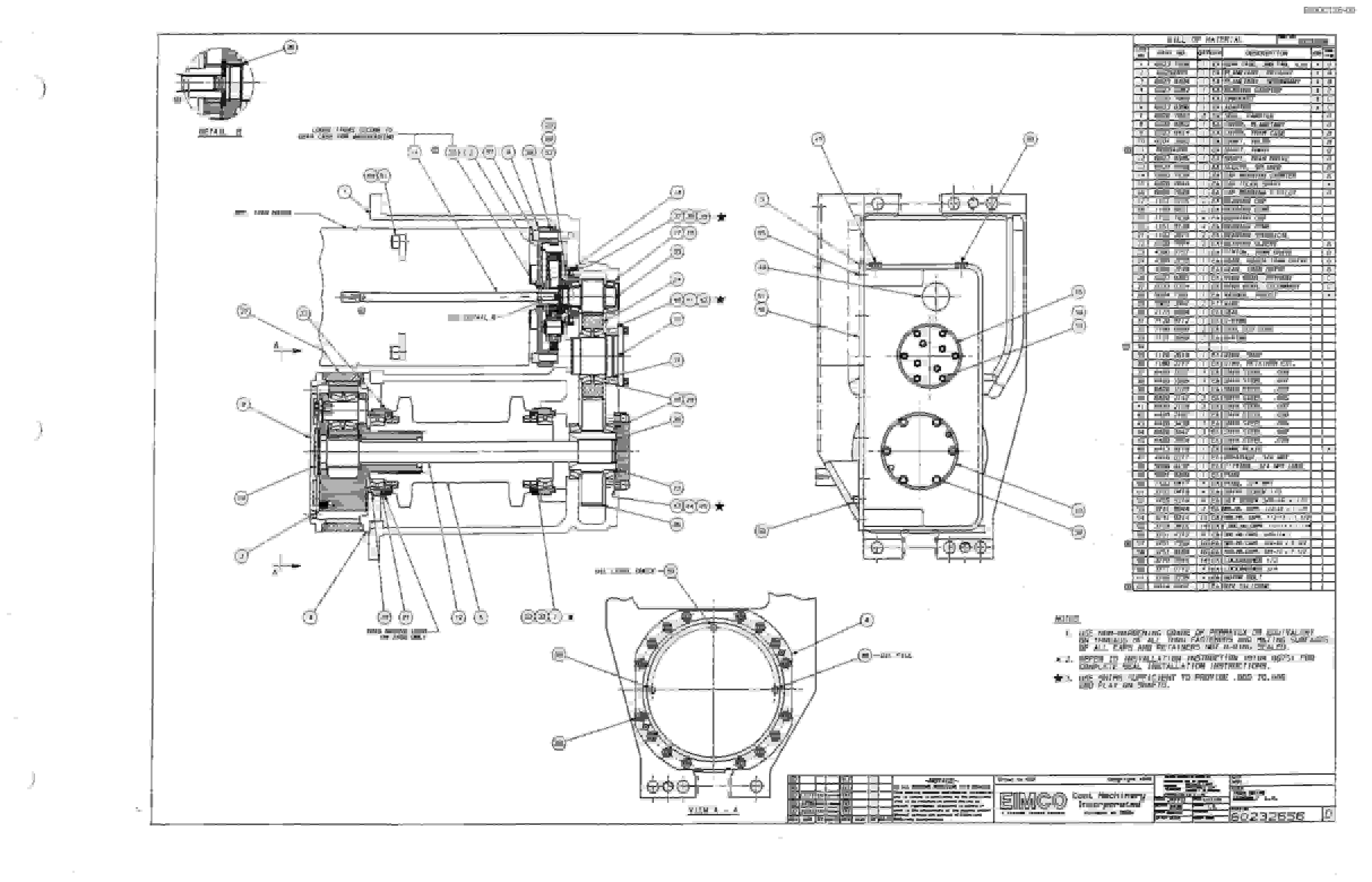 Bucyrus 2810-0 Miner Parts Catalog BI000126-4