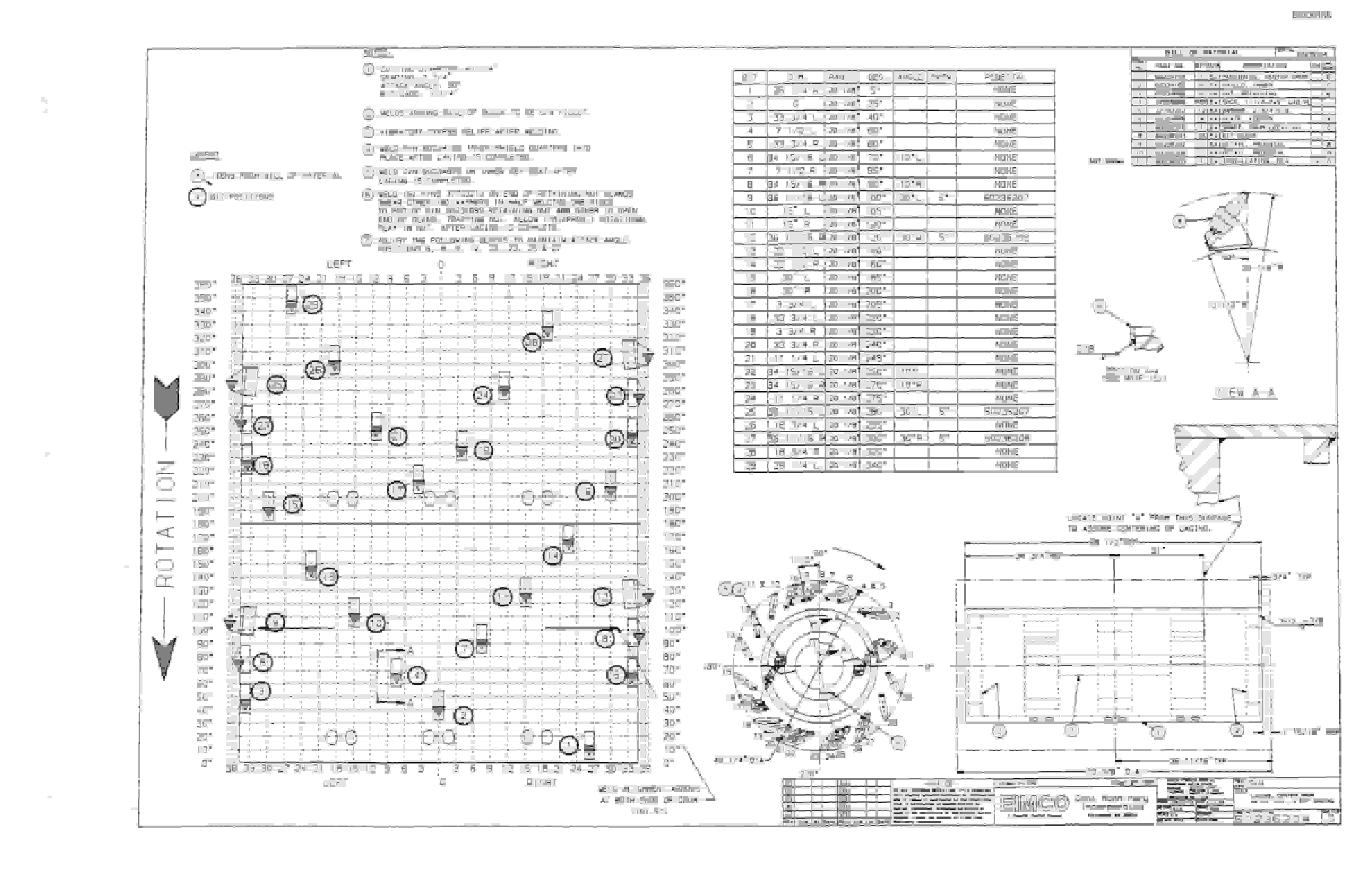 Bucyrus 2810-0 Miner Parts Catalog BI000165-4