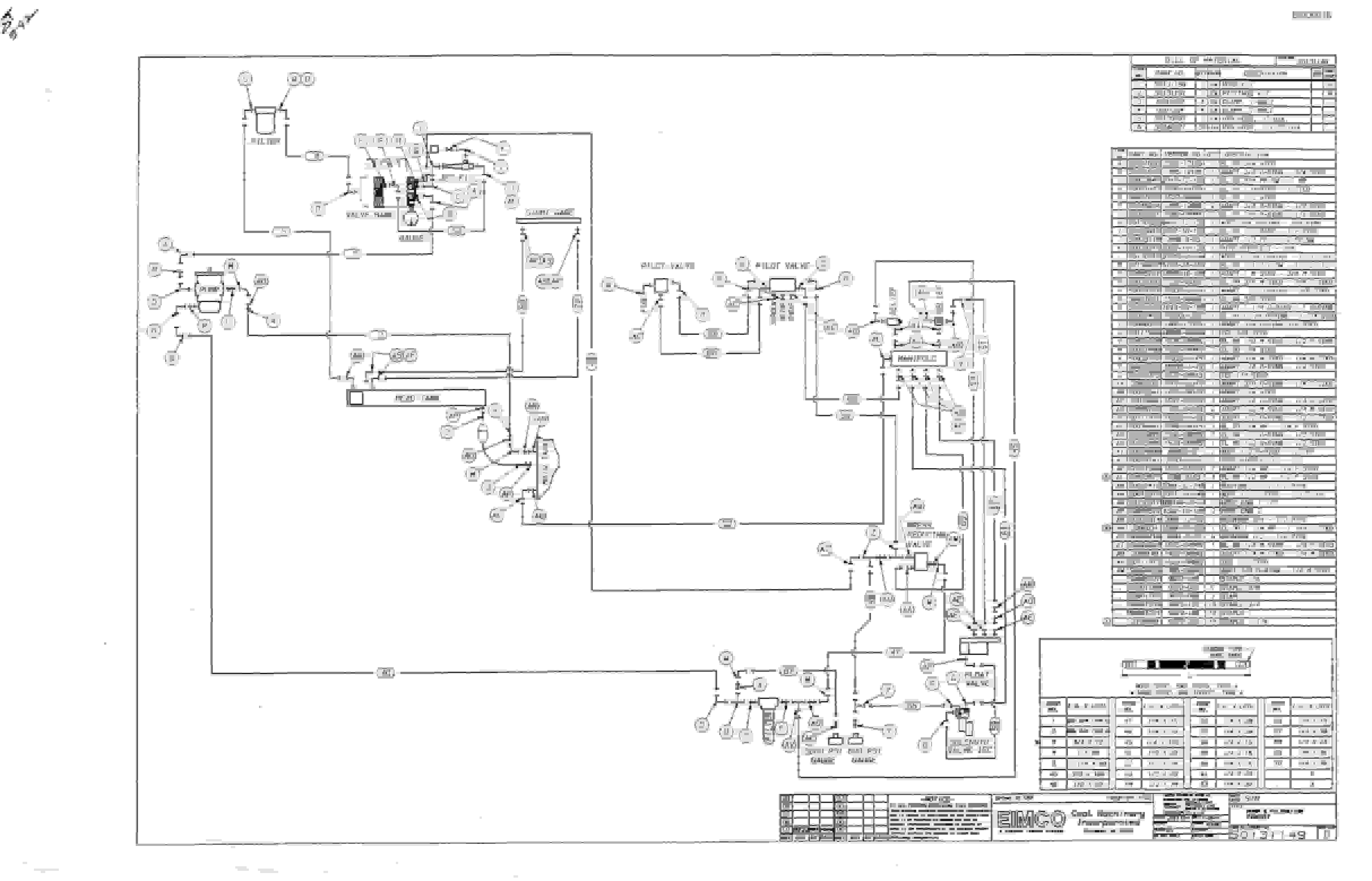 Bucyrus 2810-1 Drum Miner Parts Catalog BI000018-2