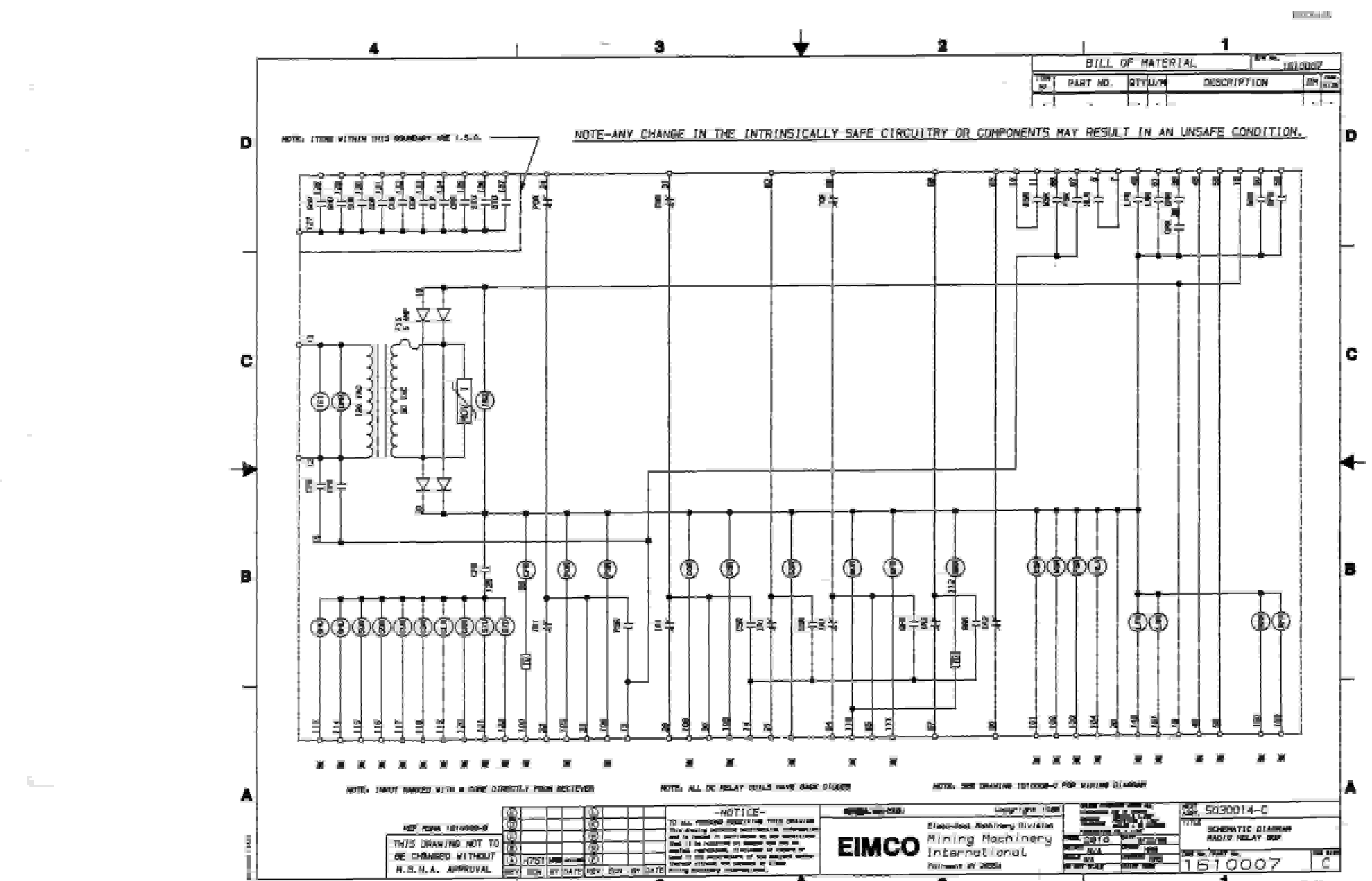 Bucyrus 2810-1 Drum Miner Parts Catalog BI000448-4
