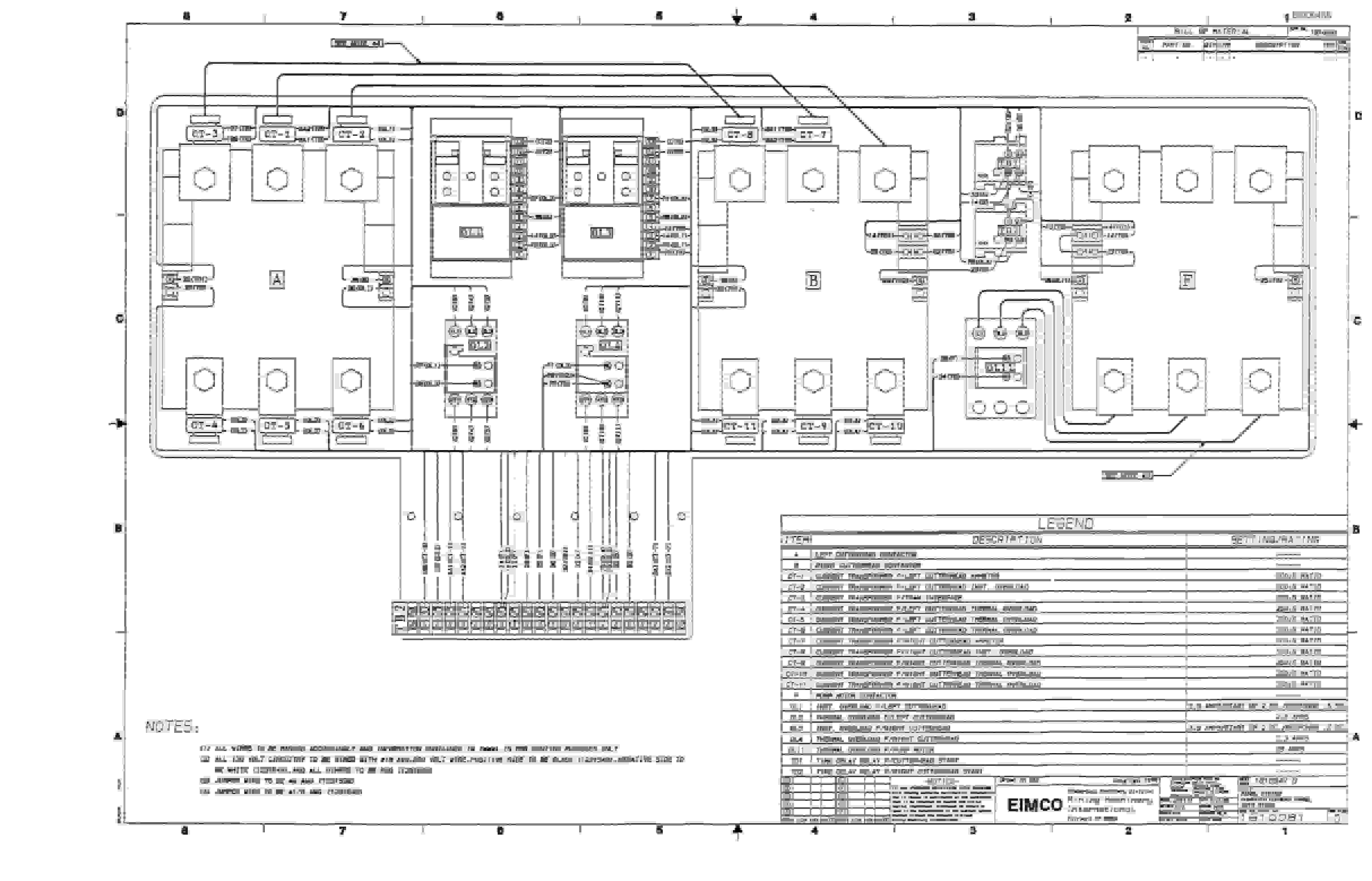 Bucyrus 2810-1 Drum Miner Parts Catalog BI000458-4
