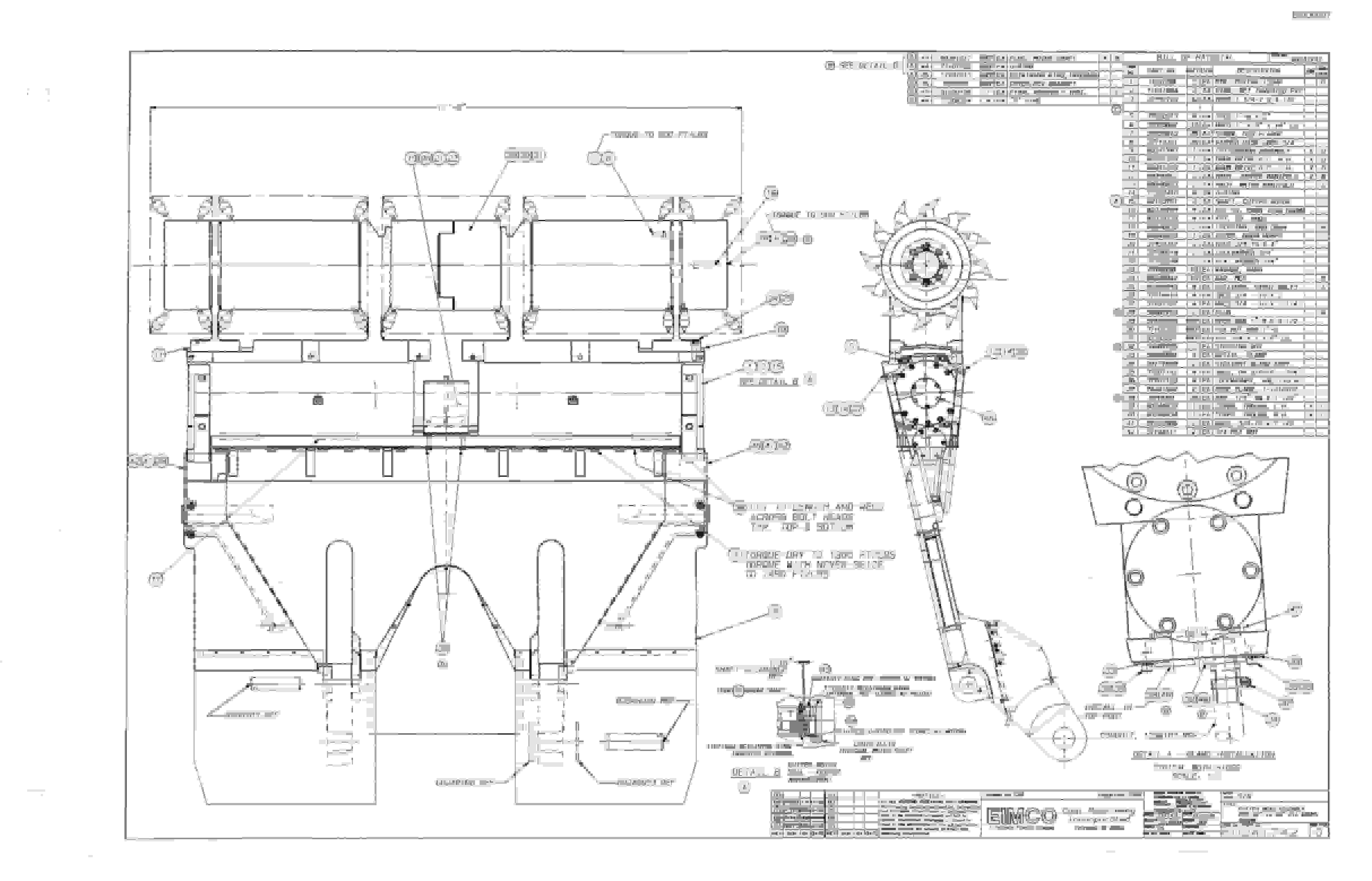 Bucyrus 2810-1 Miner Parts Catalog BI000097-5