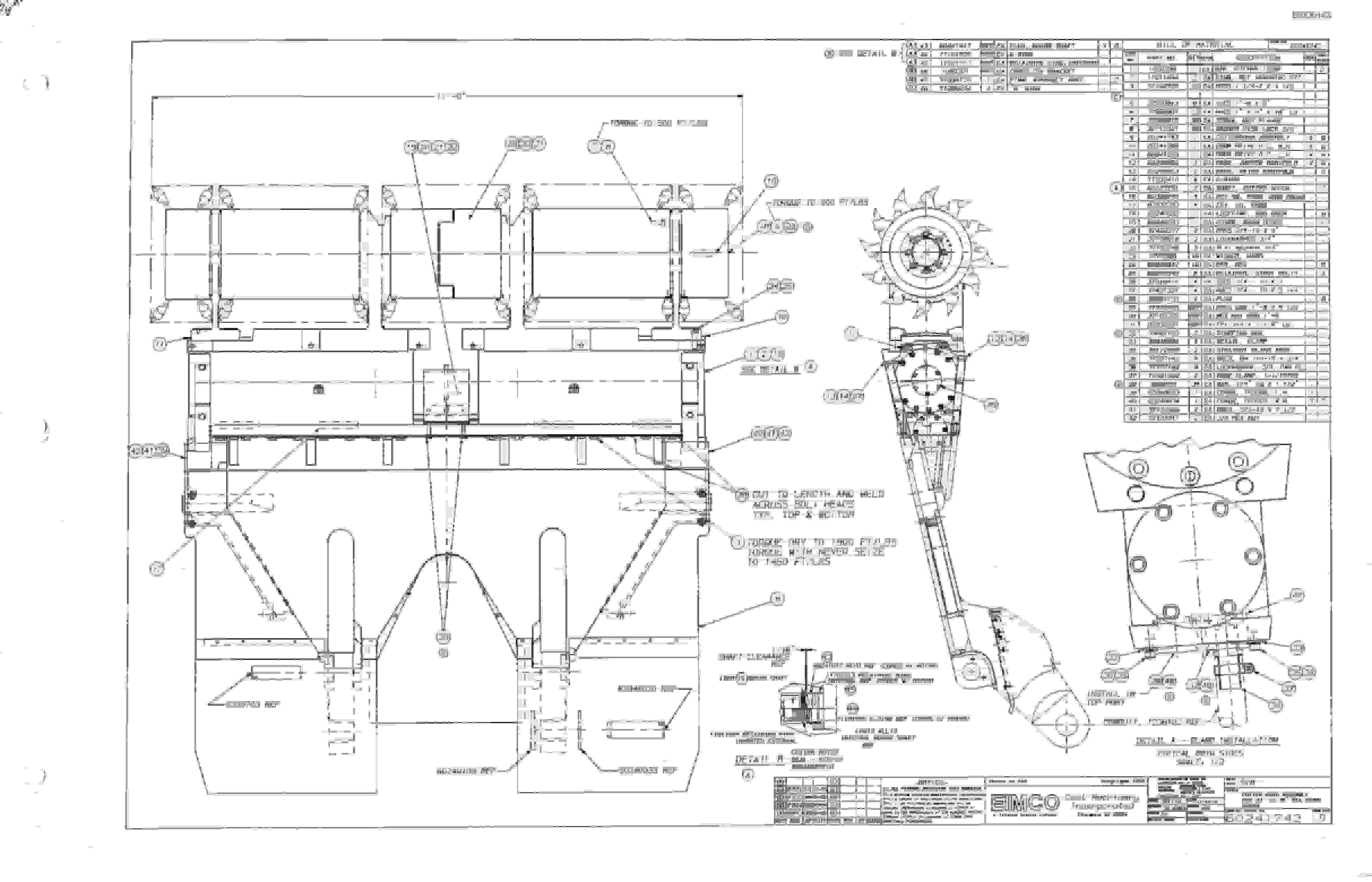 Bucyrus 2810-1 Miner Parts Catalog BI000143-5