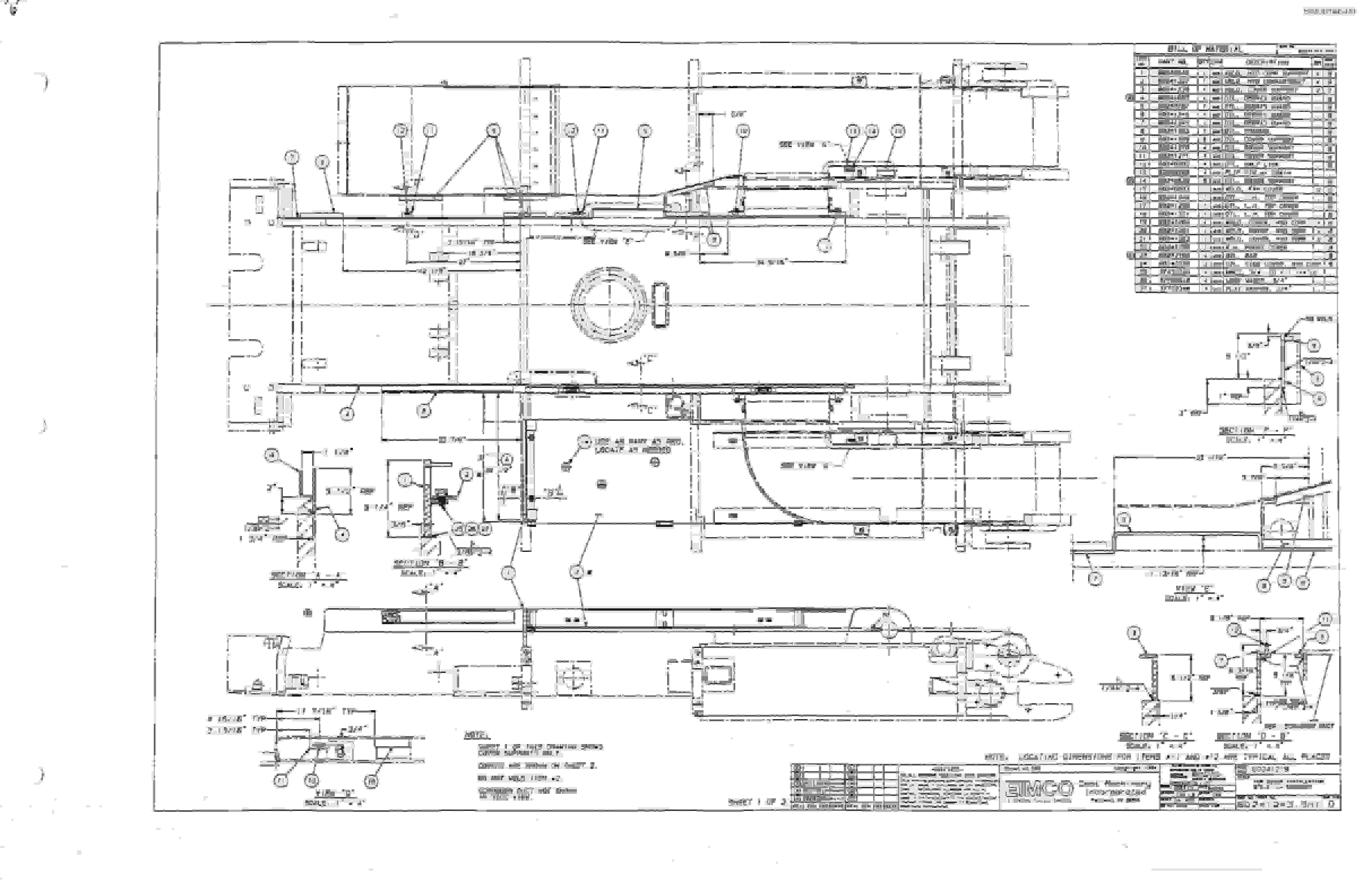 Bucyrus 2810-1 Miner Parts Catalog BI000148-3