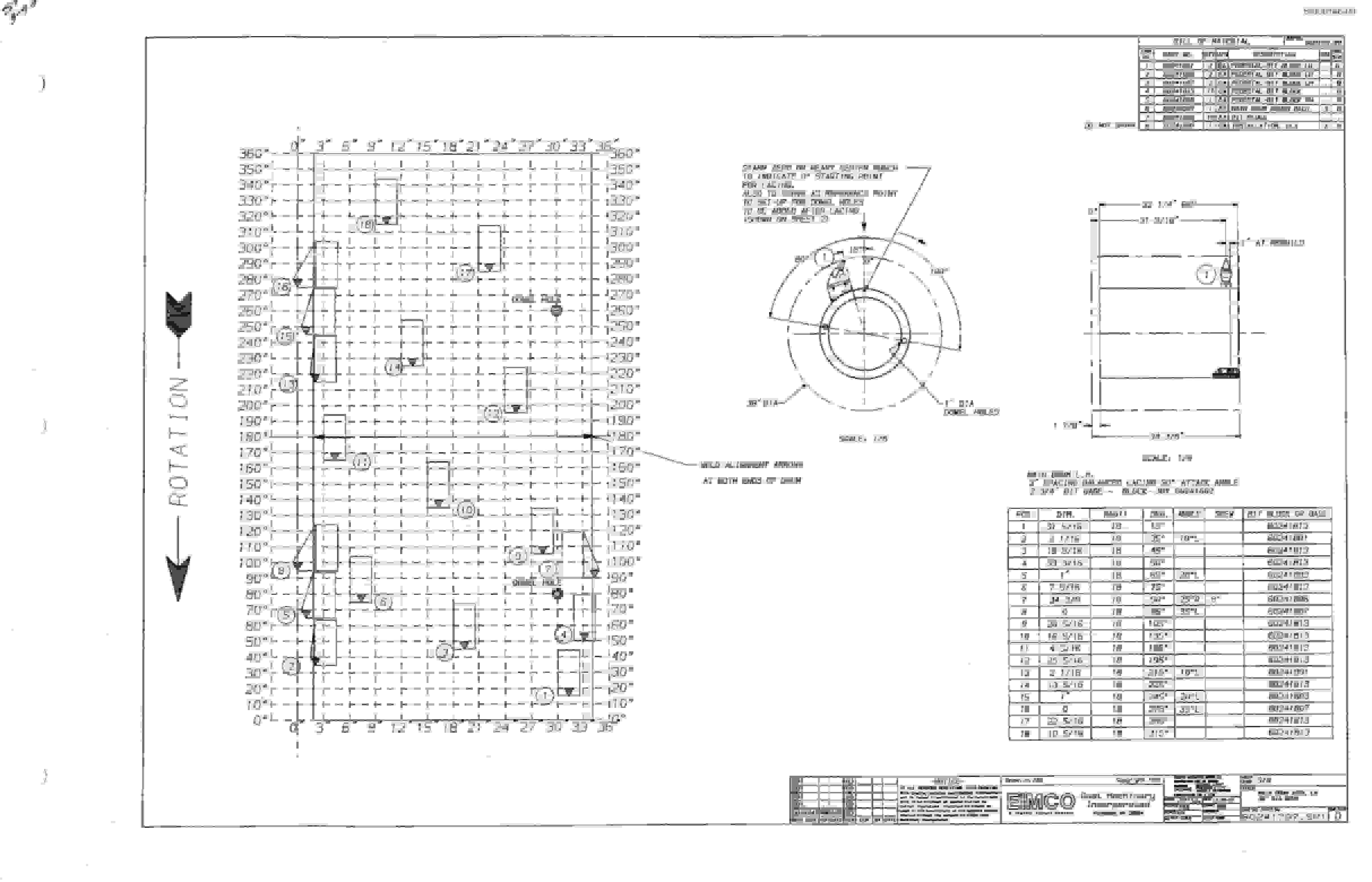 Bucyrus 2810-1 Miner Parts Catalog BI000148-5