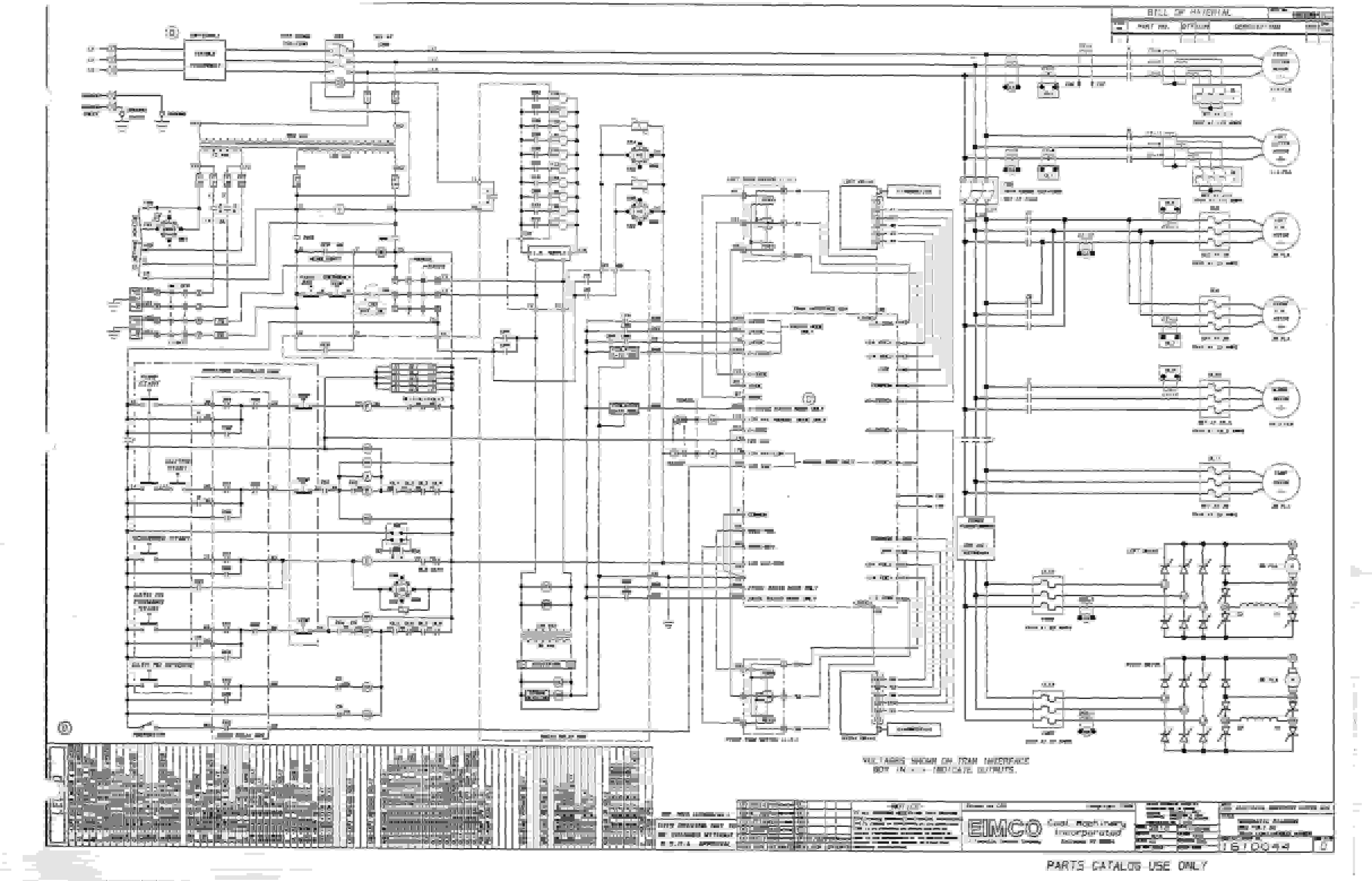 Bucyrus 2810-1 Miner Parts Catalog BI000152-5