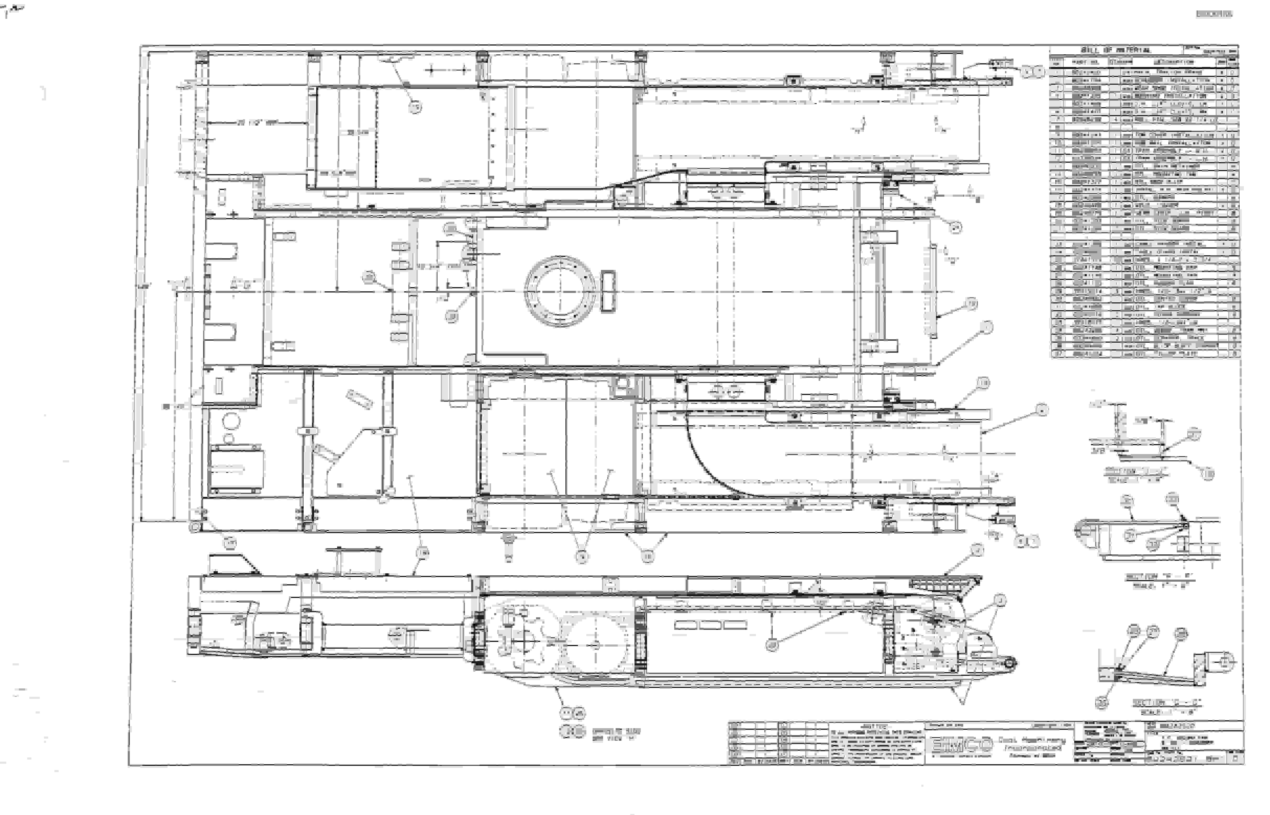 Bucyrus 2810-1 Miner Parts Catalog BI000168-3