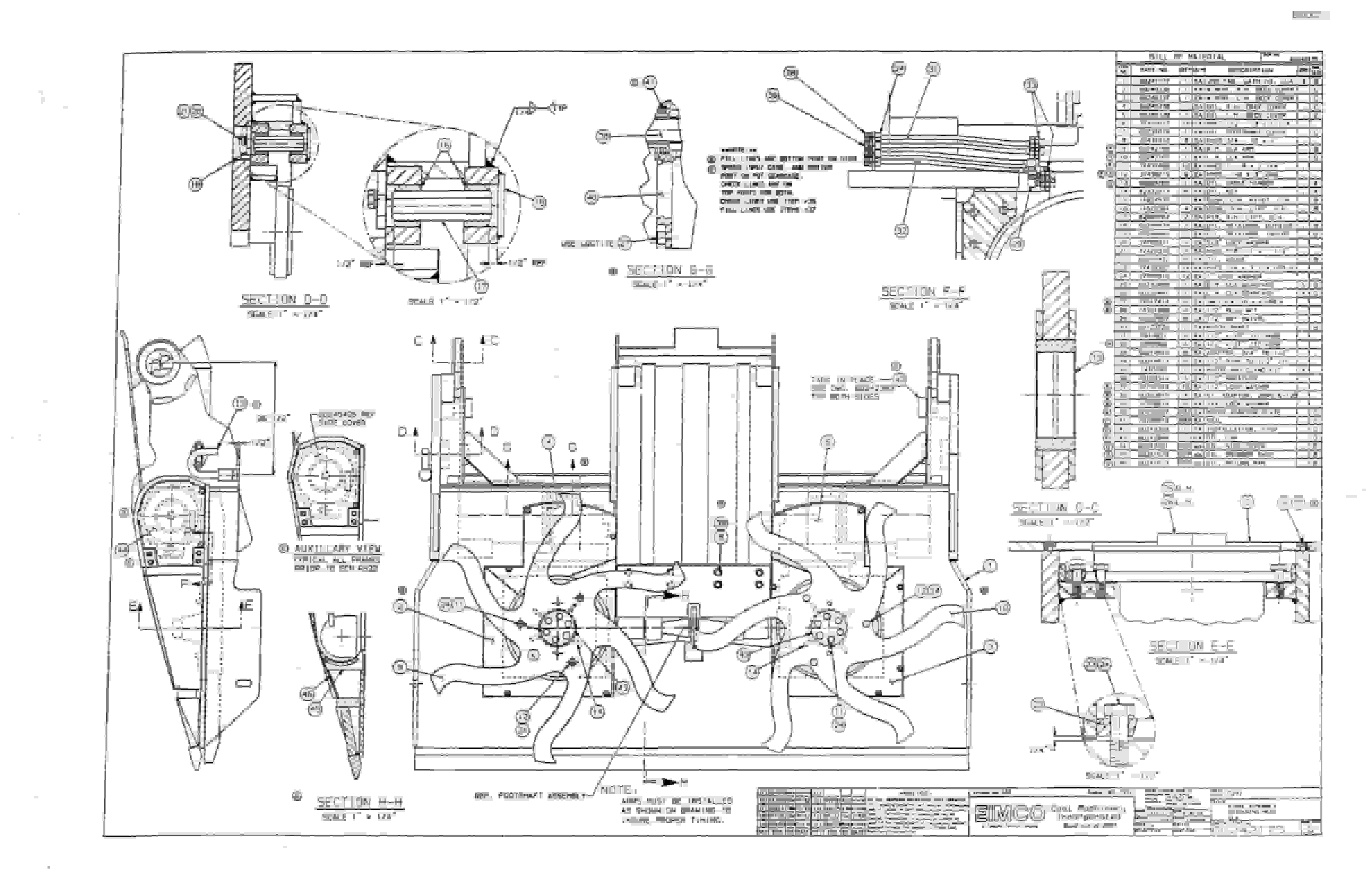 Bucyrus 2810-1 Miner Parts Catalog BI000211-5