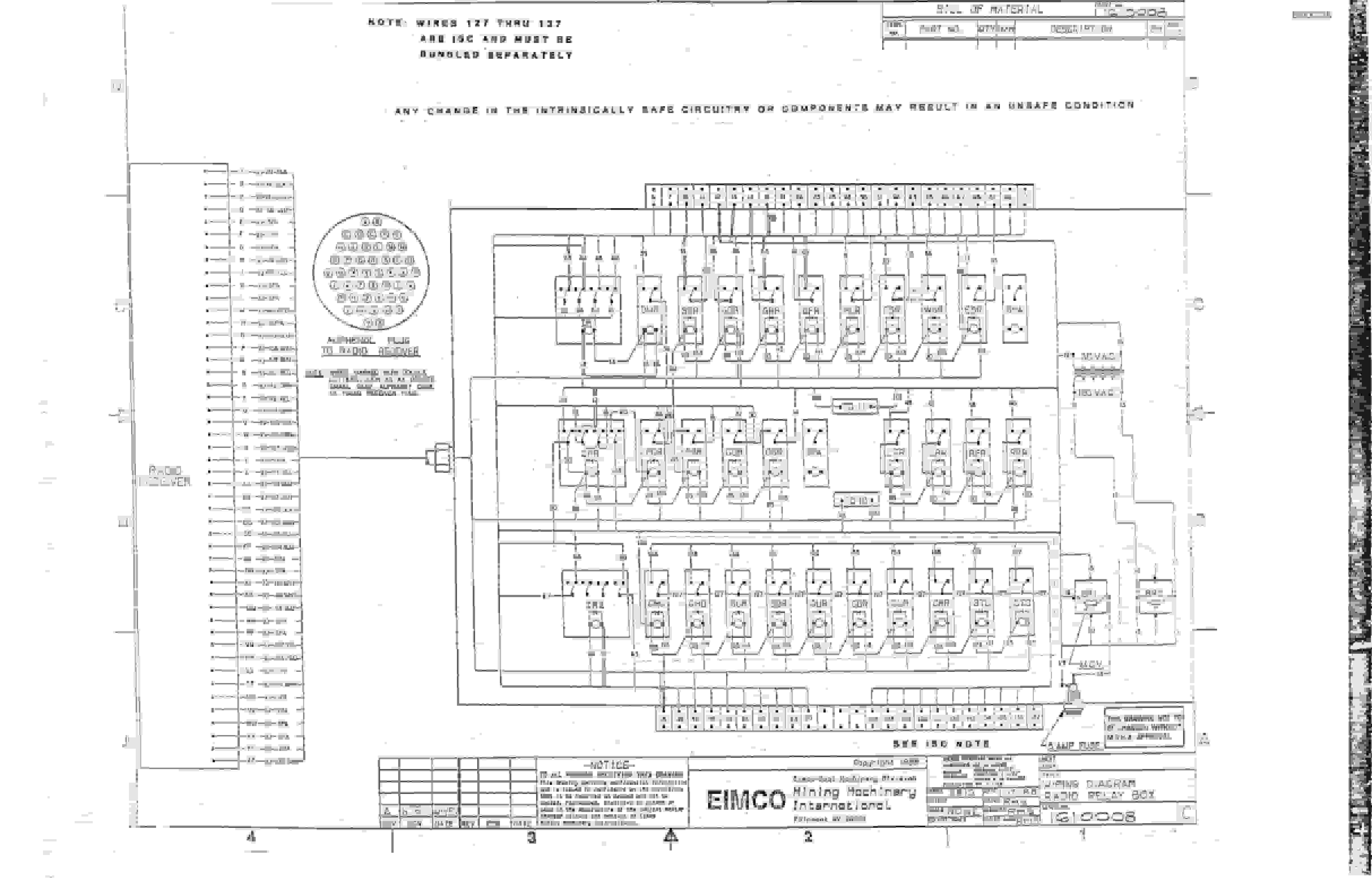 Bucyrus 2810-1 Miner Parts Catalog BI000225-4