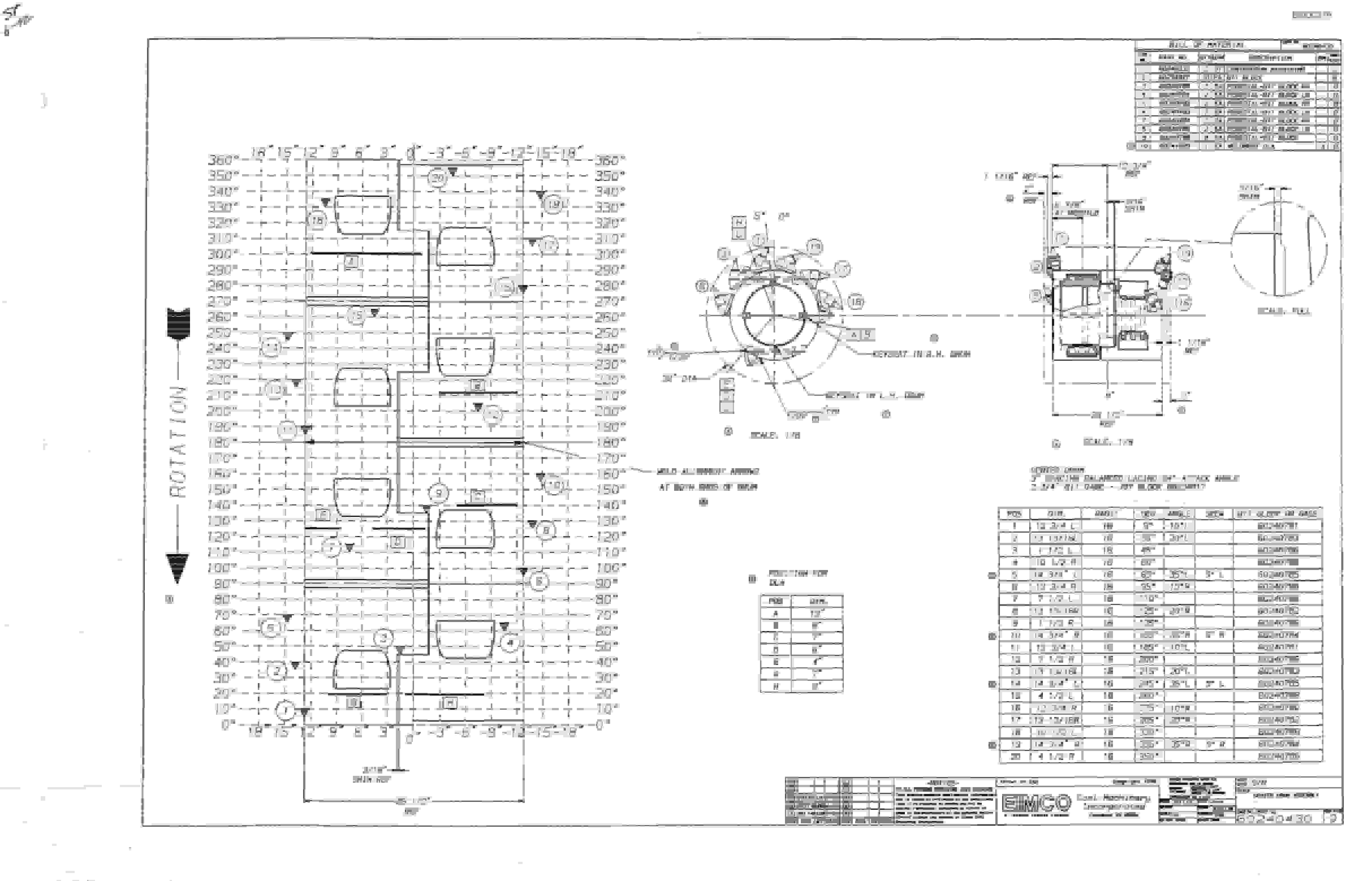 Bucyrus 2810-1 Miner Parts Catalog BI000319-4