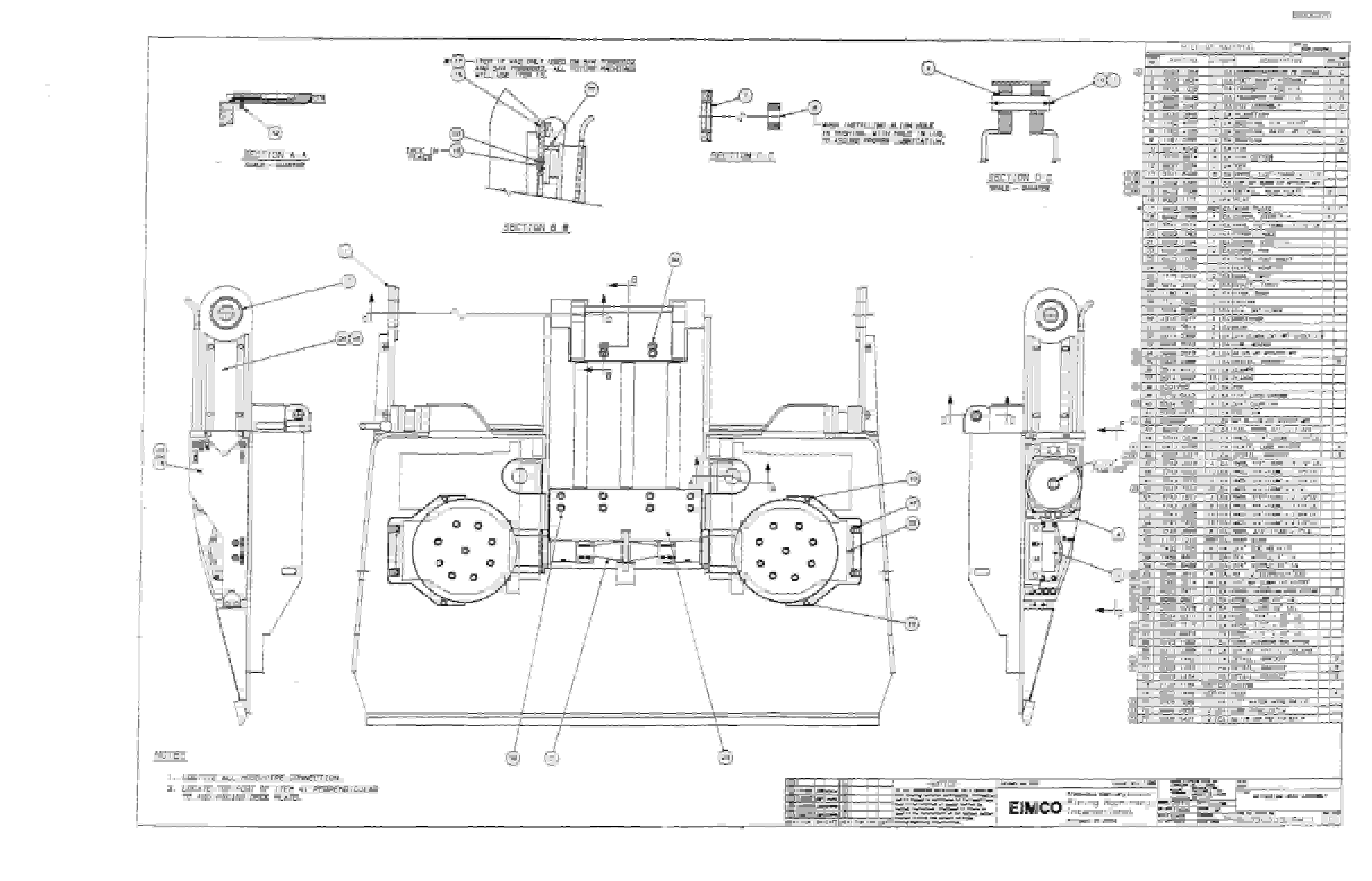 Bucyrus 2810-1 Miner Parts Catalog BI000370-5
