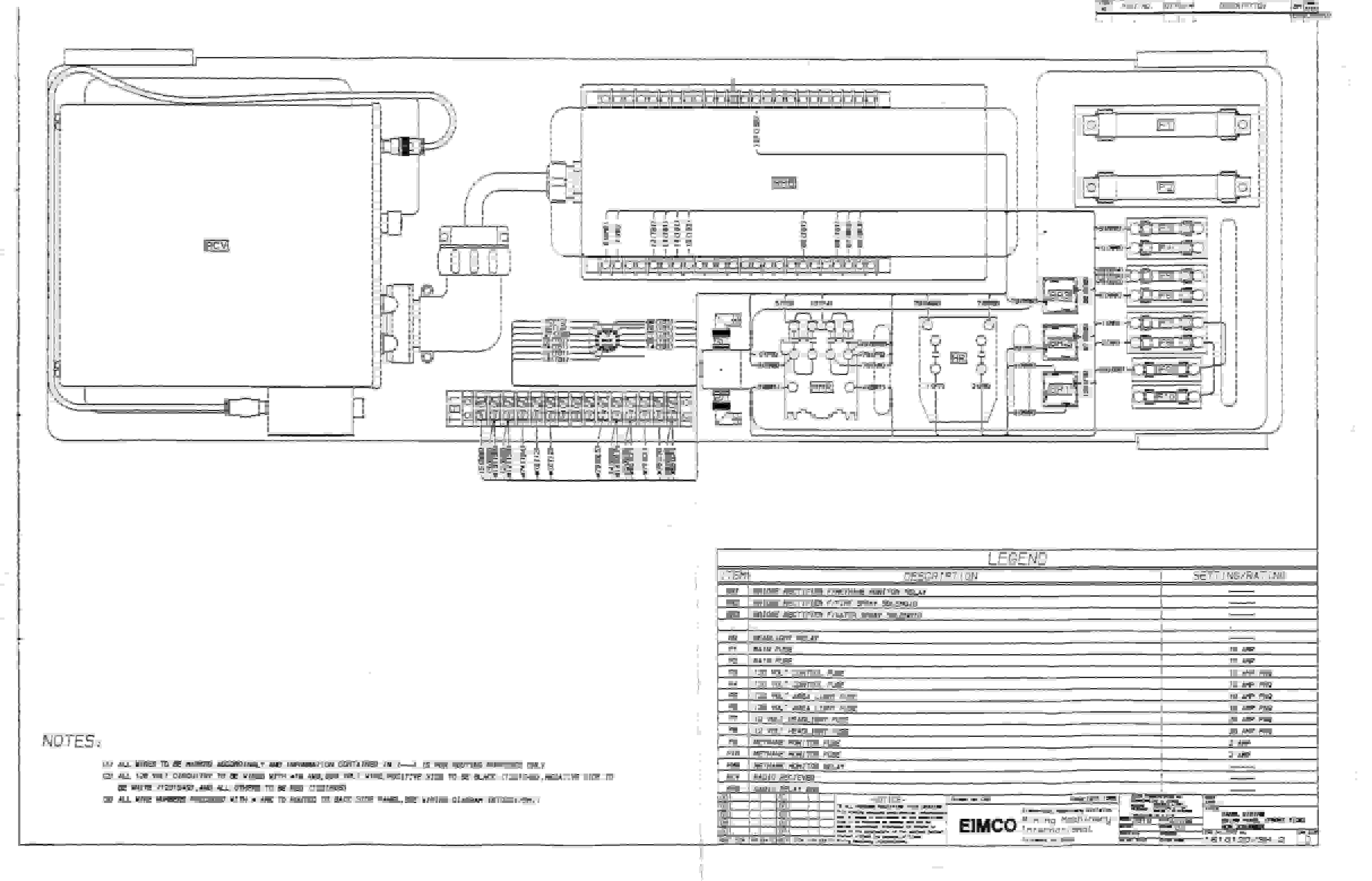 Bucyrus 2810-1 Miner Parts Catalog BI000389-4