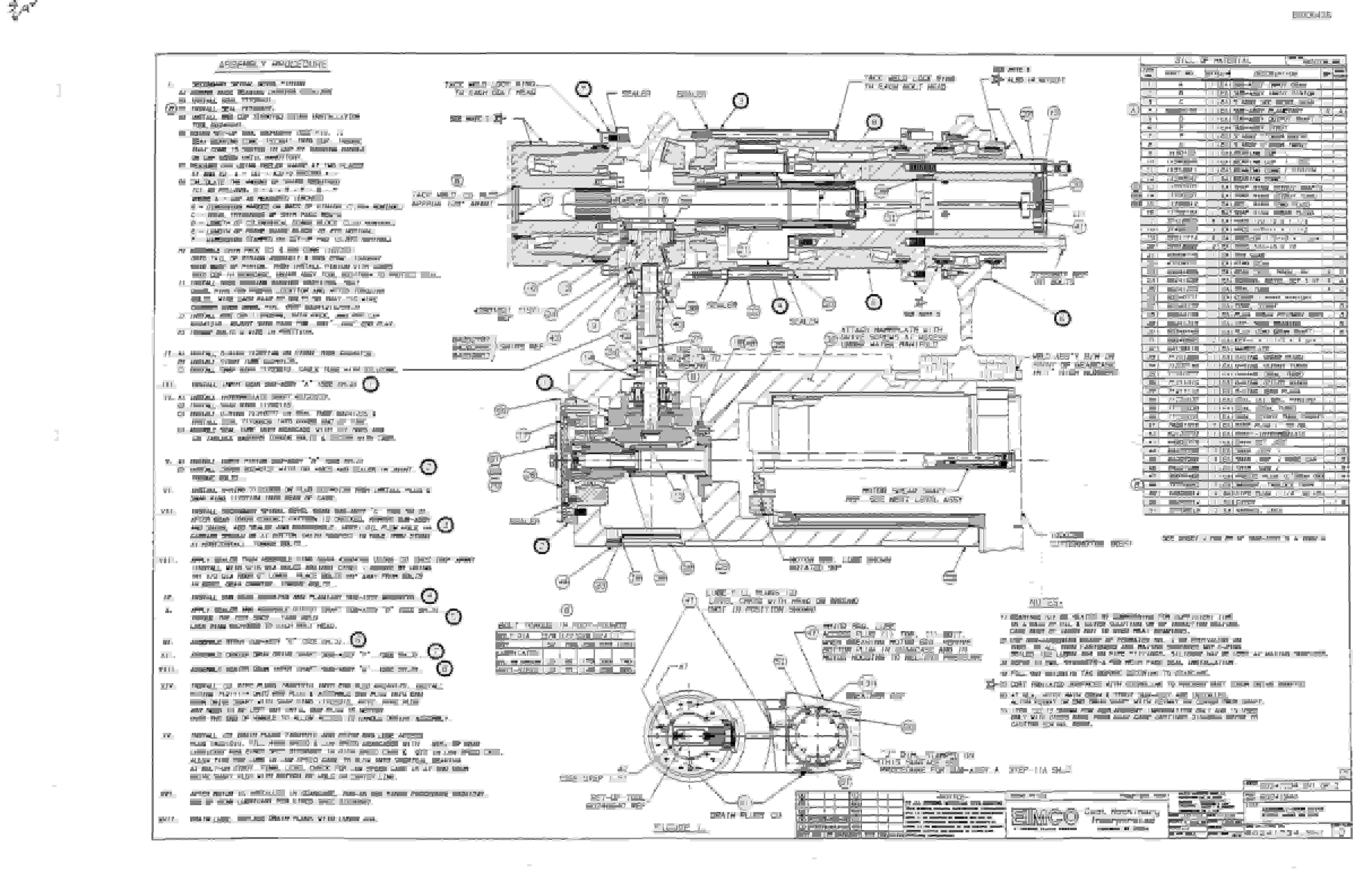Bucyrus 2810-1 Miner Parts Catalog BI000425-5