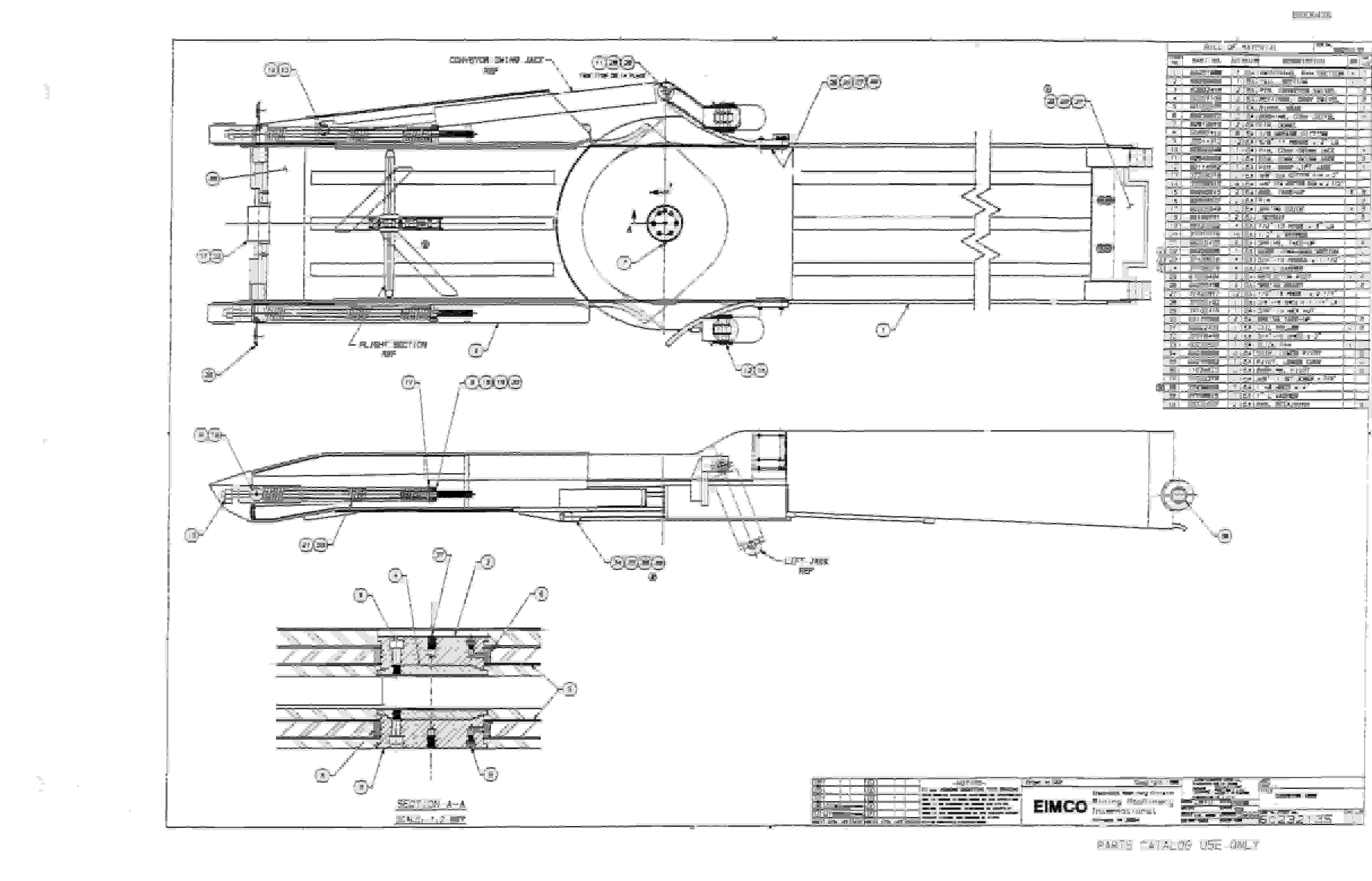 Bucyrus 2810-1 Miner Parts Catalog BI000428-5
