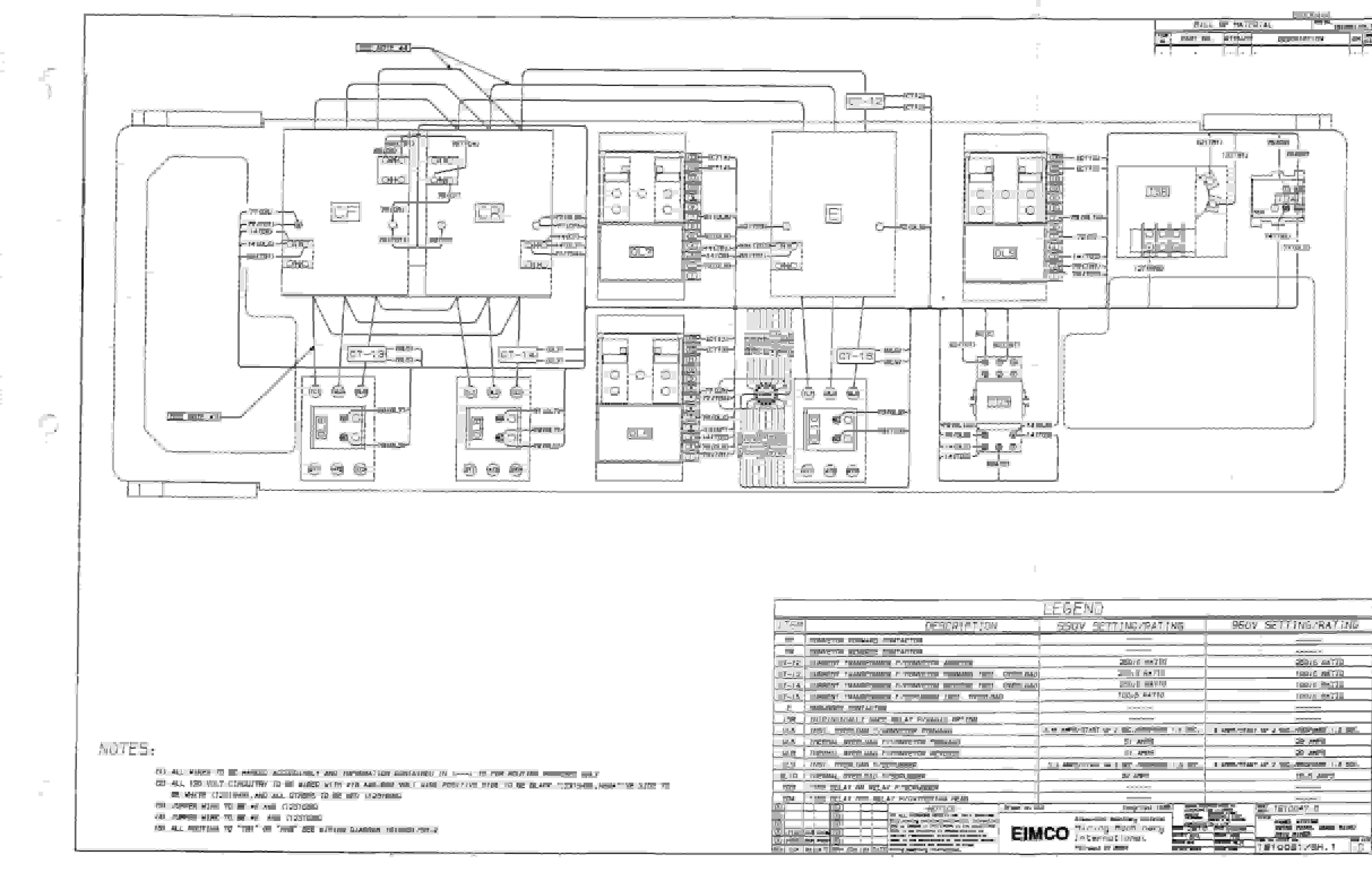Bucyrus 2810-1 Miner Parts Catalog BI000444-3