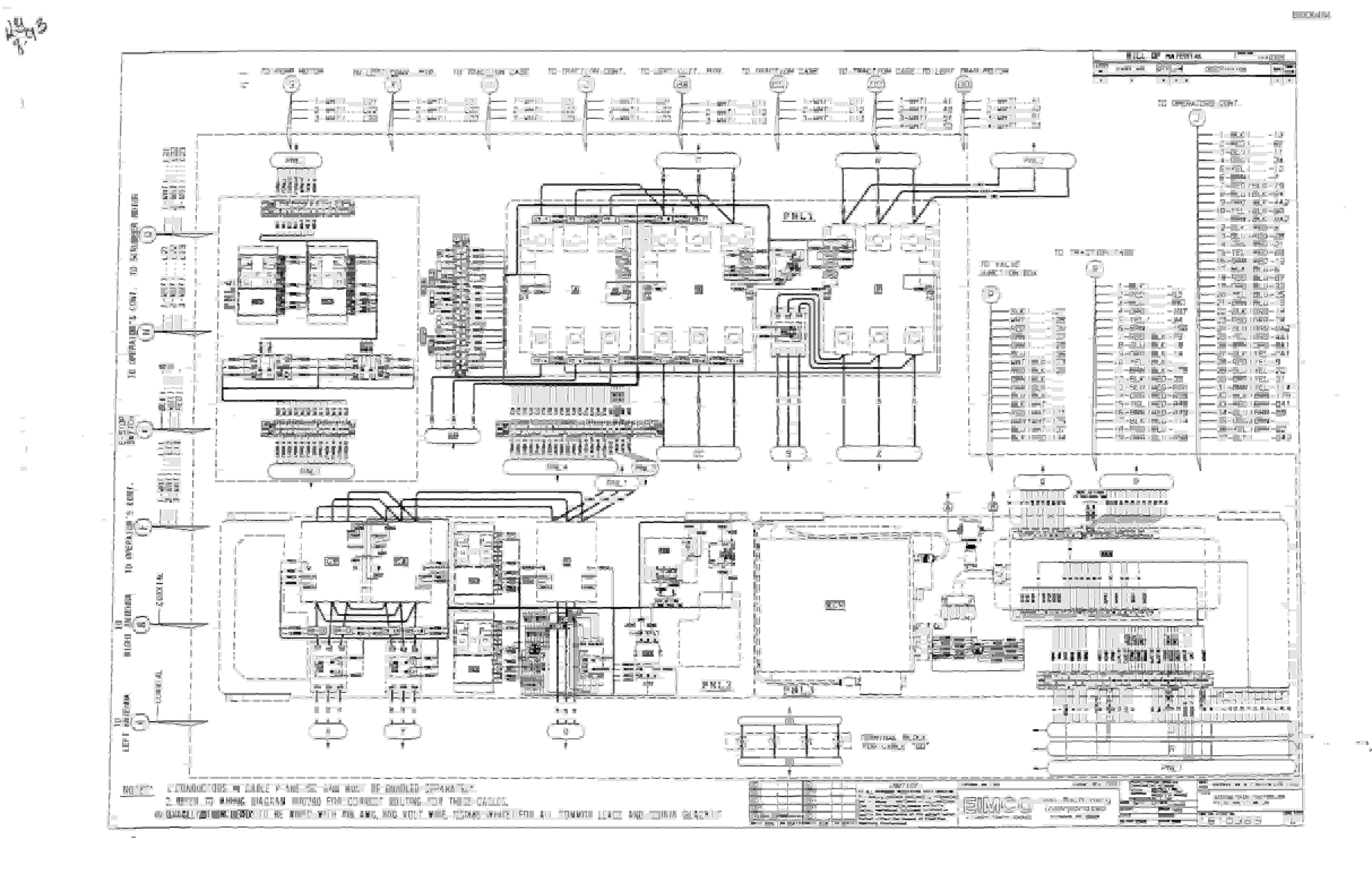 Bucyrus 2810-1 Miner Parts Catalog BI000454-3