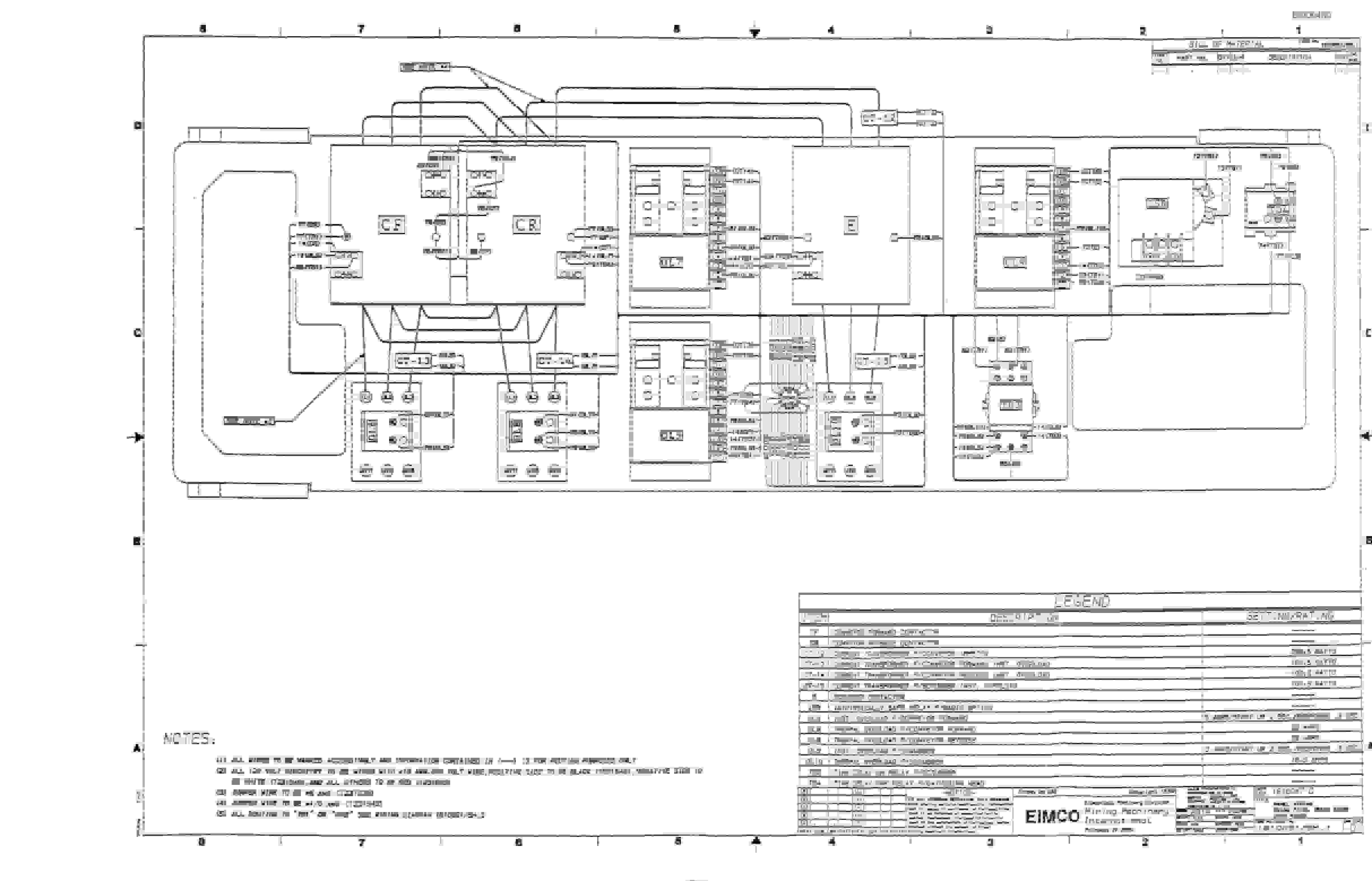 Bucyrus 2810-1 Miner Parts Catalog BI000460-4