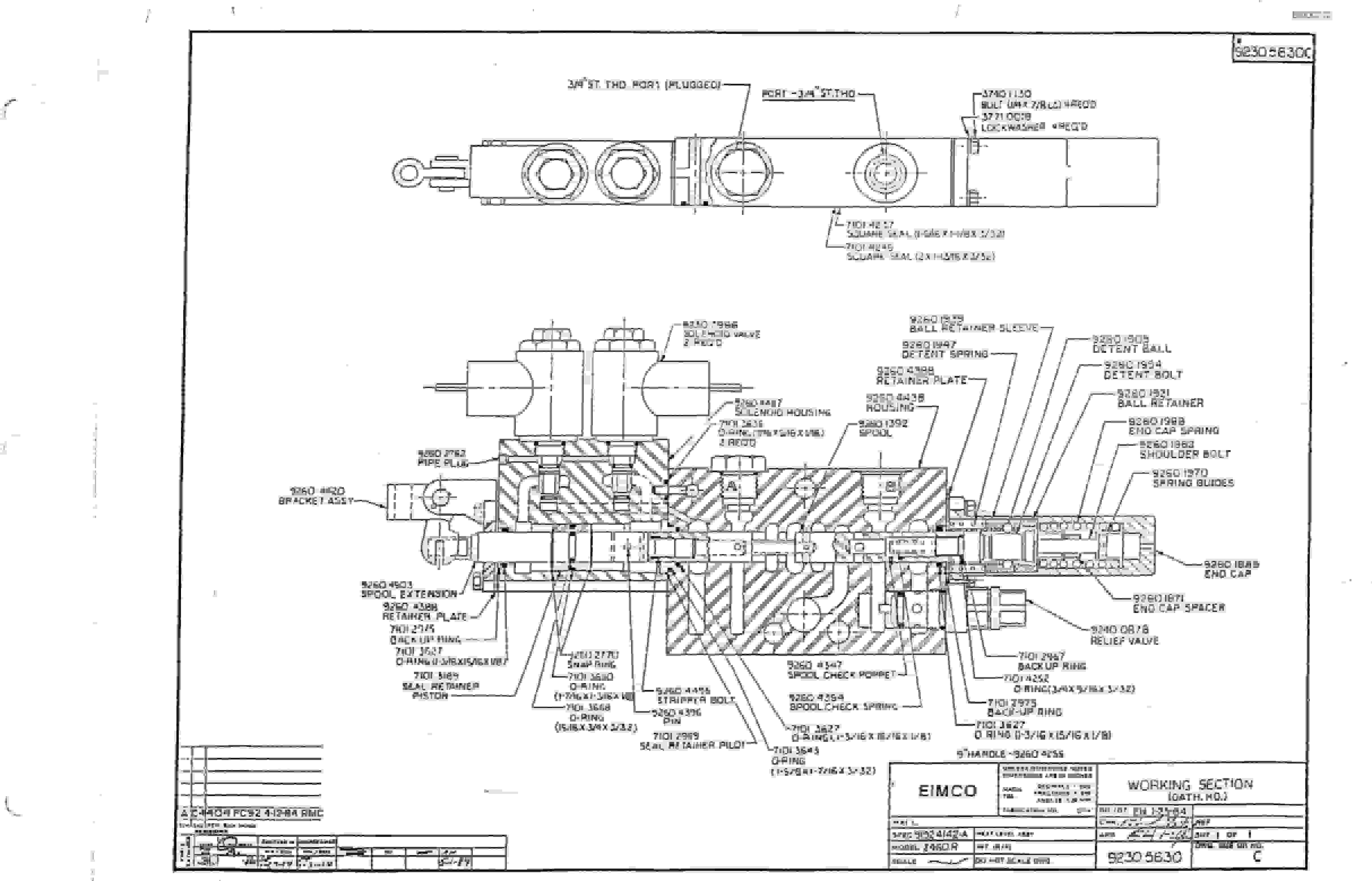 Bucyrus 2810-2 Drum Miner Parts Catalog BI000212-2