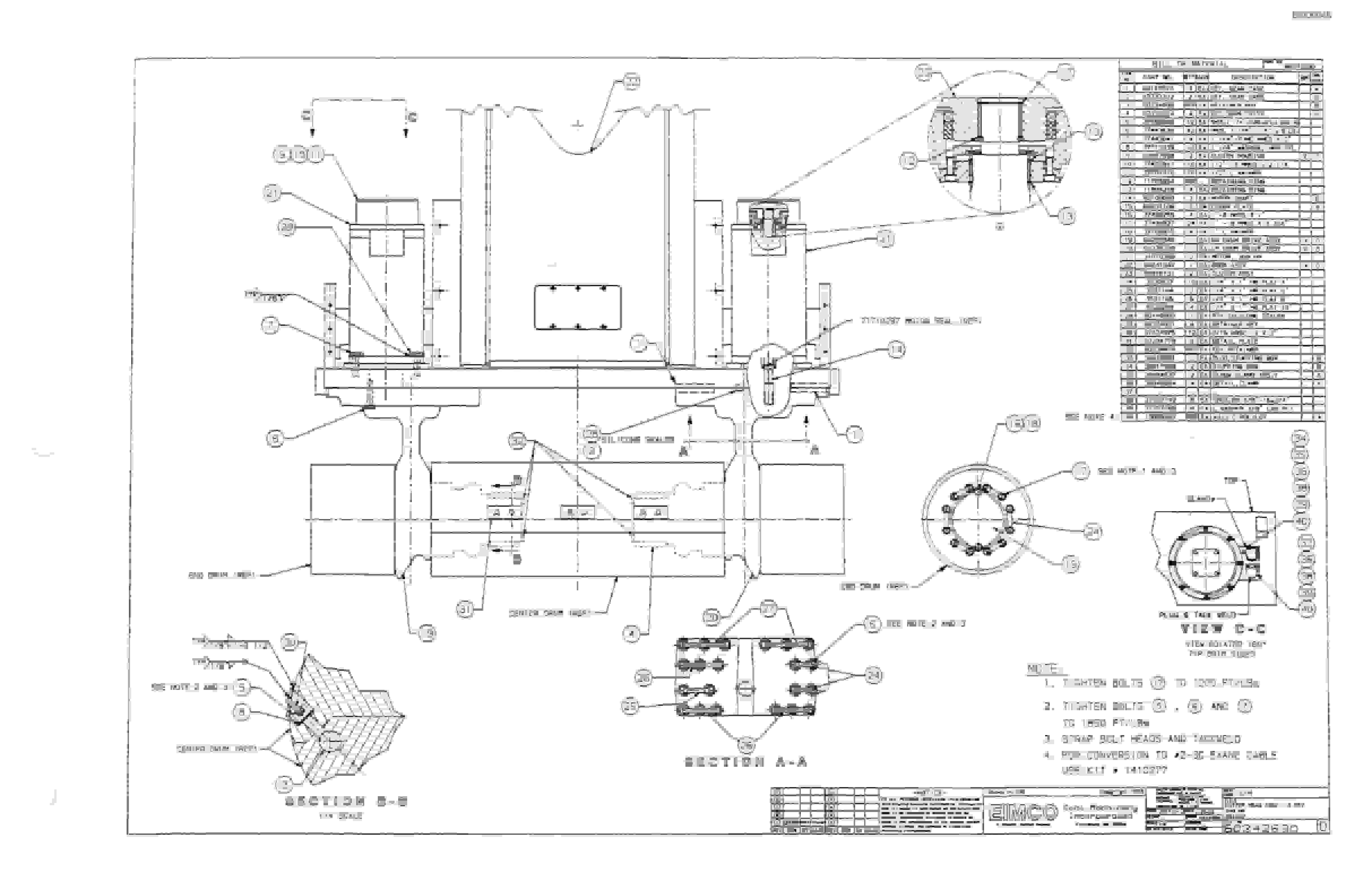 Bucyrus 2810-2 Miner Parts Catalog BI000045-5