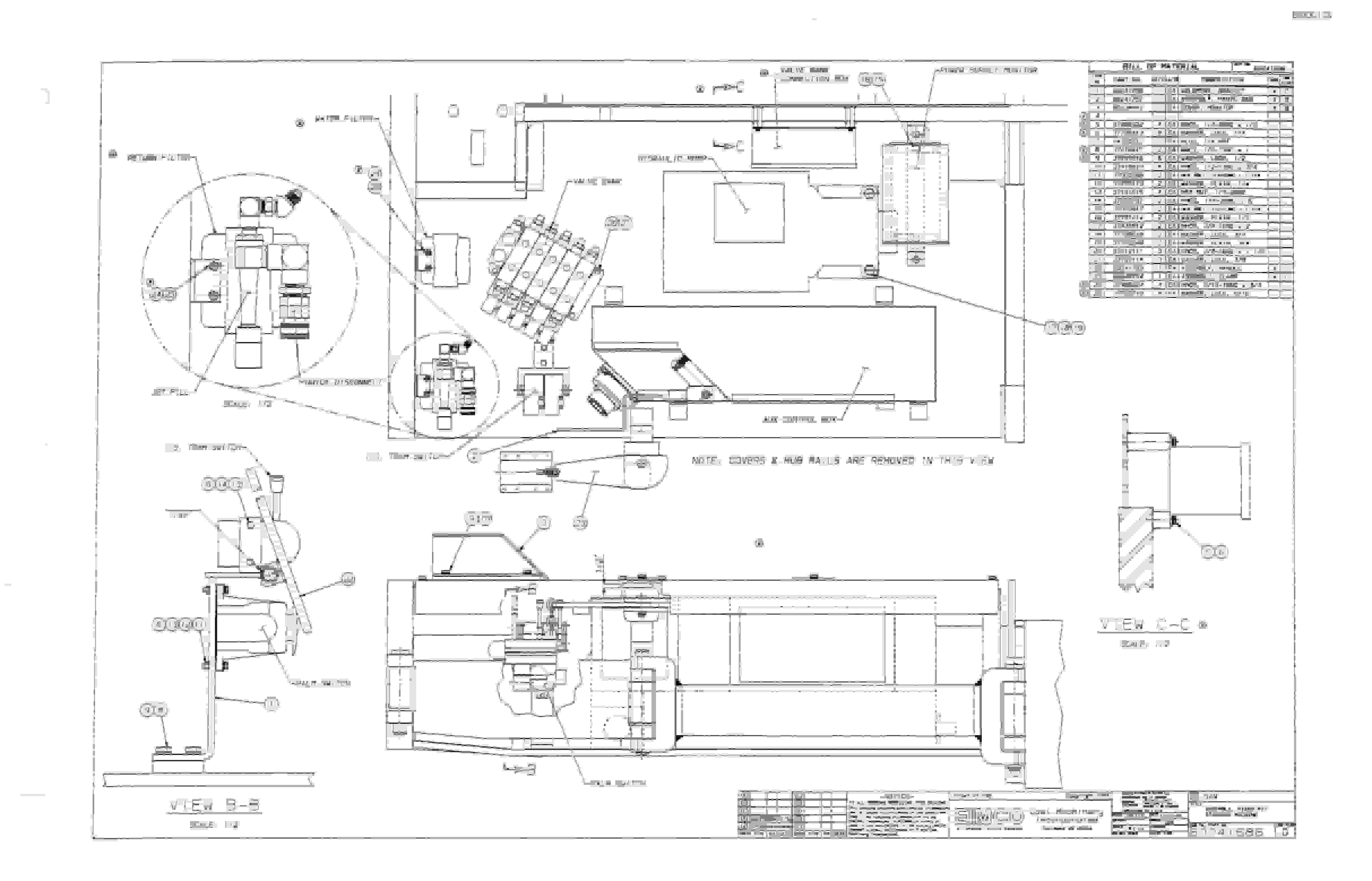 Bucyrus 2810-2 Miner Parts Catalog BI000113-5