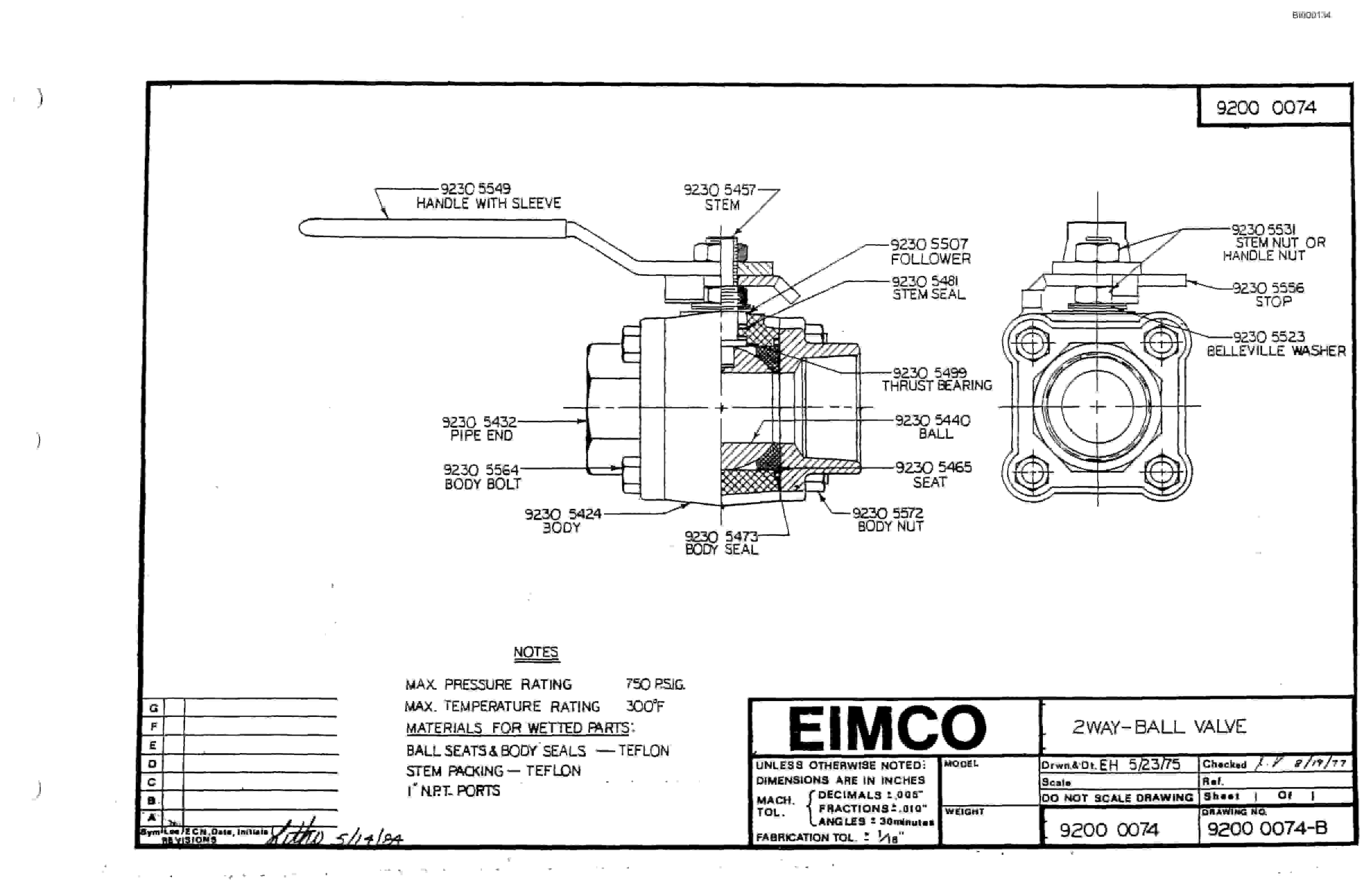 Bucyrus 2810-2 Miner Parts Catalog BI000134-5