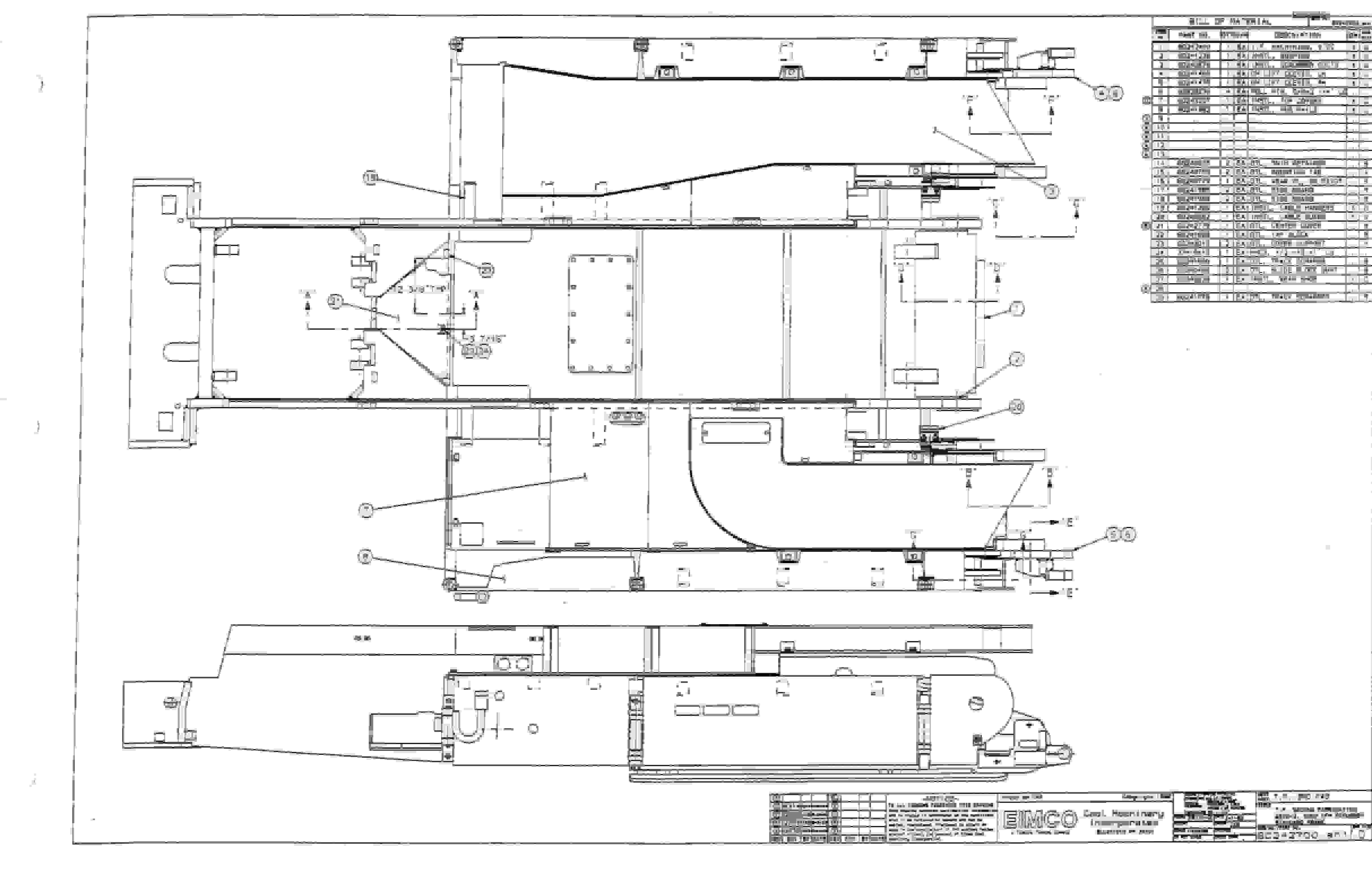 Bucyrus 2810-2 Miner Parts Catalog BI000161-5