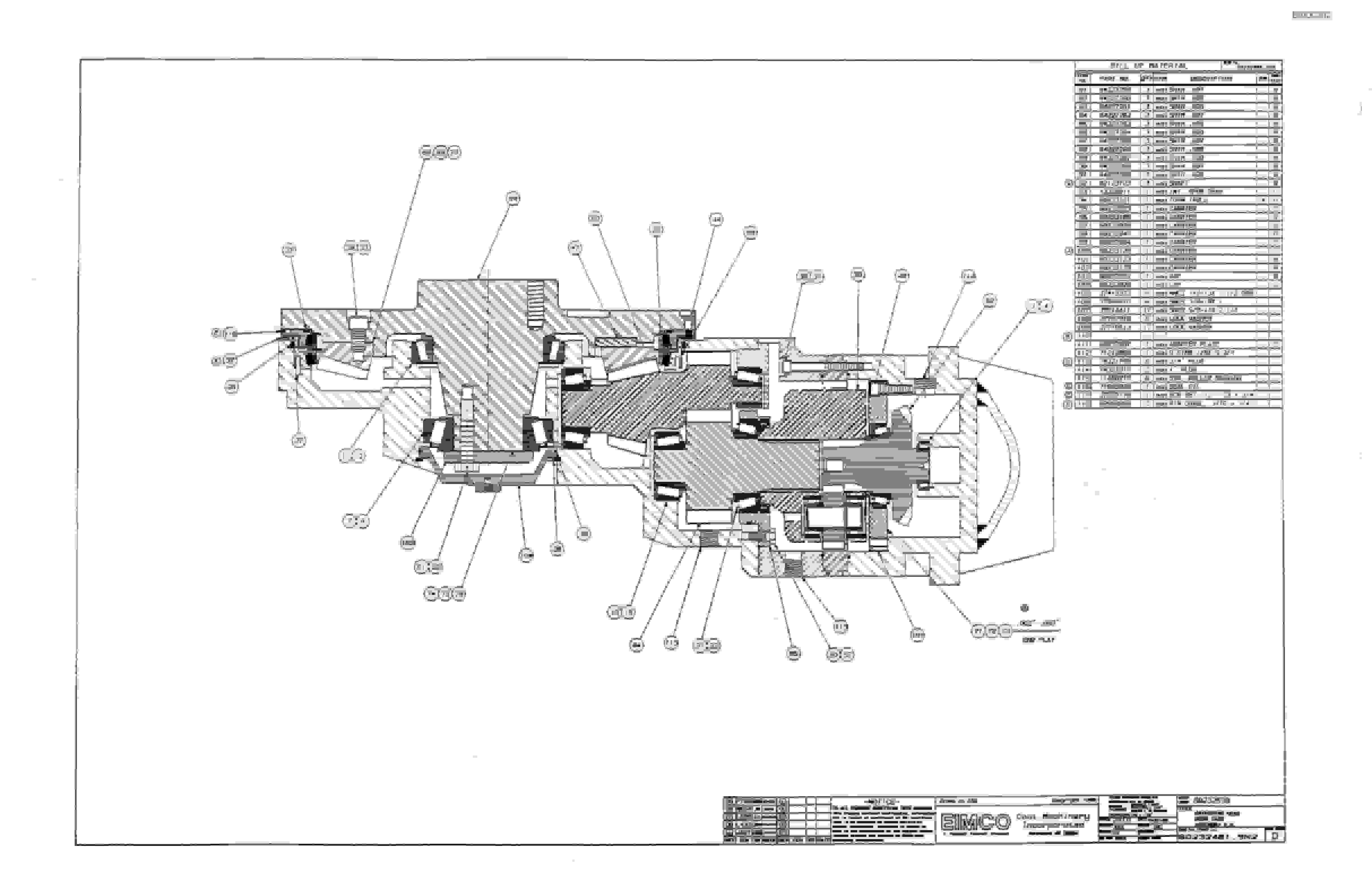 Bucyrus 2810-2 Miner Parts Catalog BI000202-4