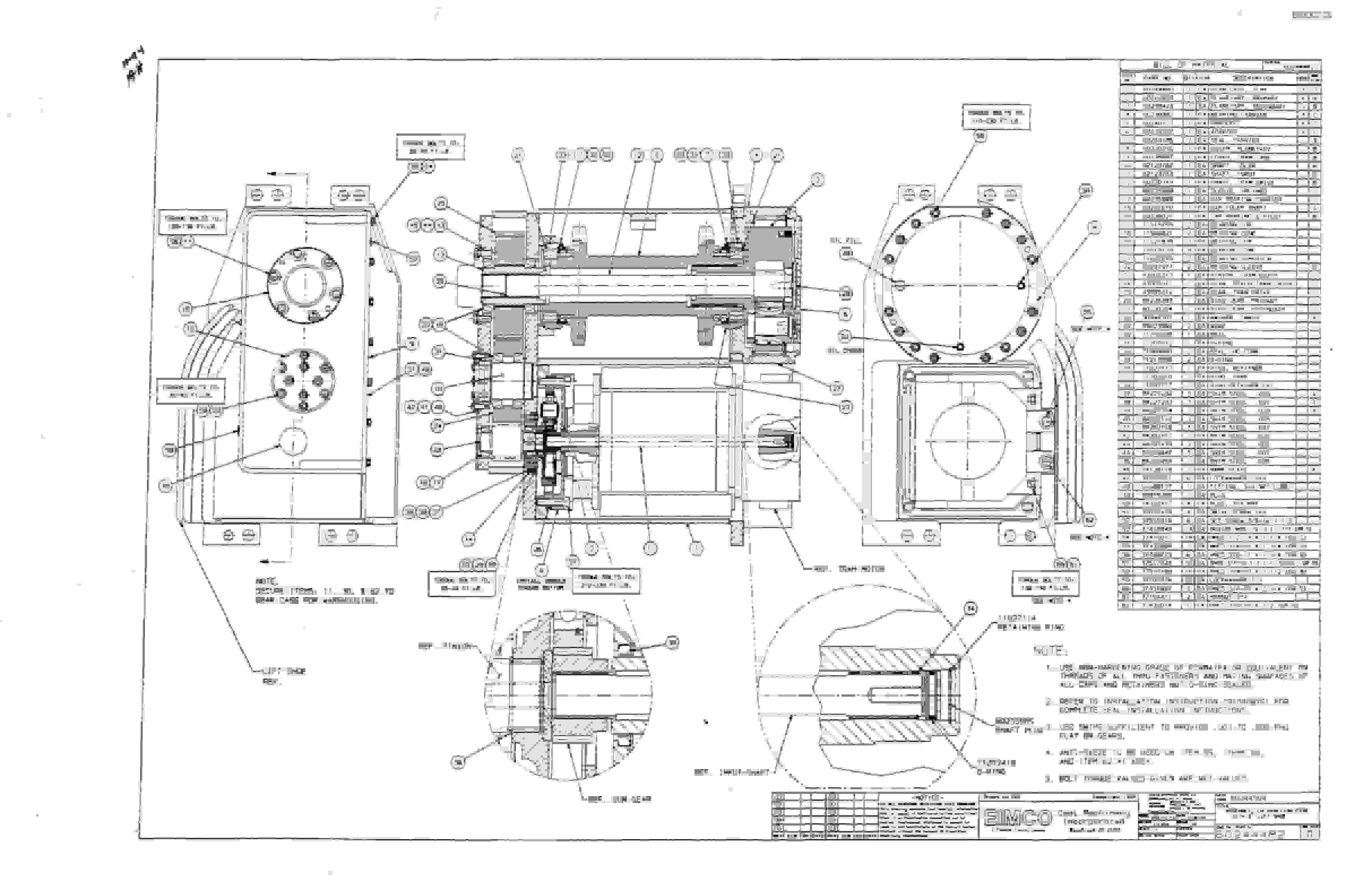 Bucyrus 2810-2 Miner Parts Catalog BI000213-3