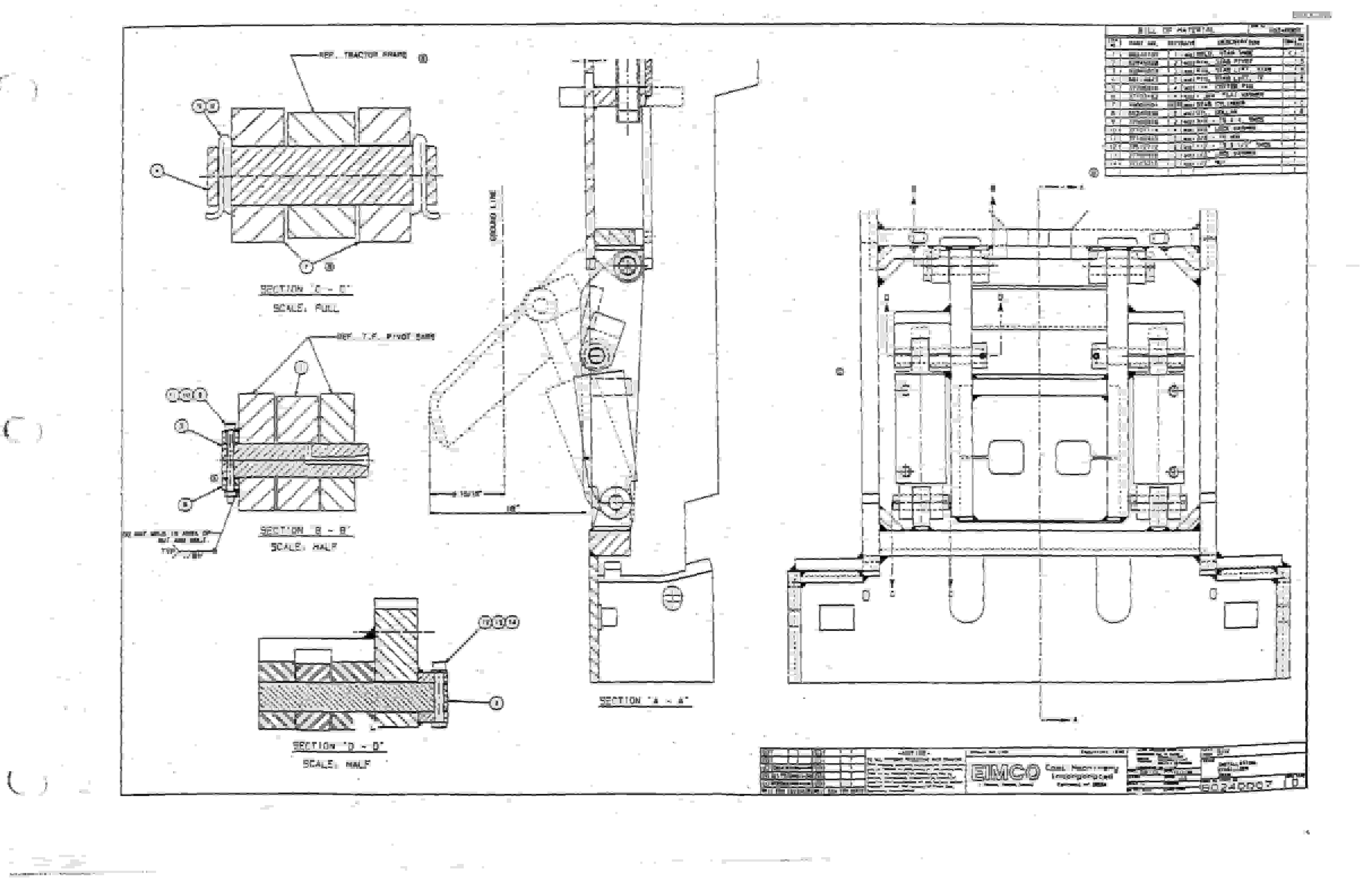 Bucyrus 2810-2 Miner Parts Catalog BI000256-3