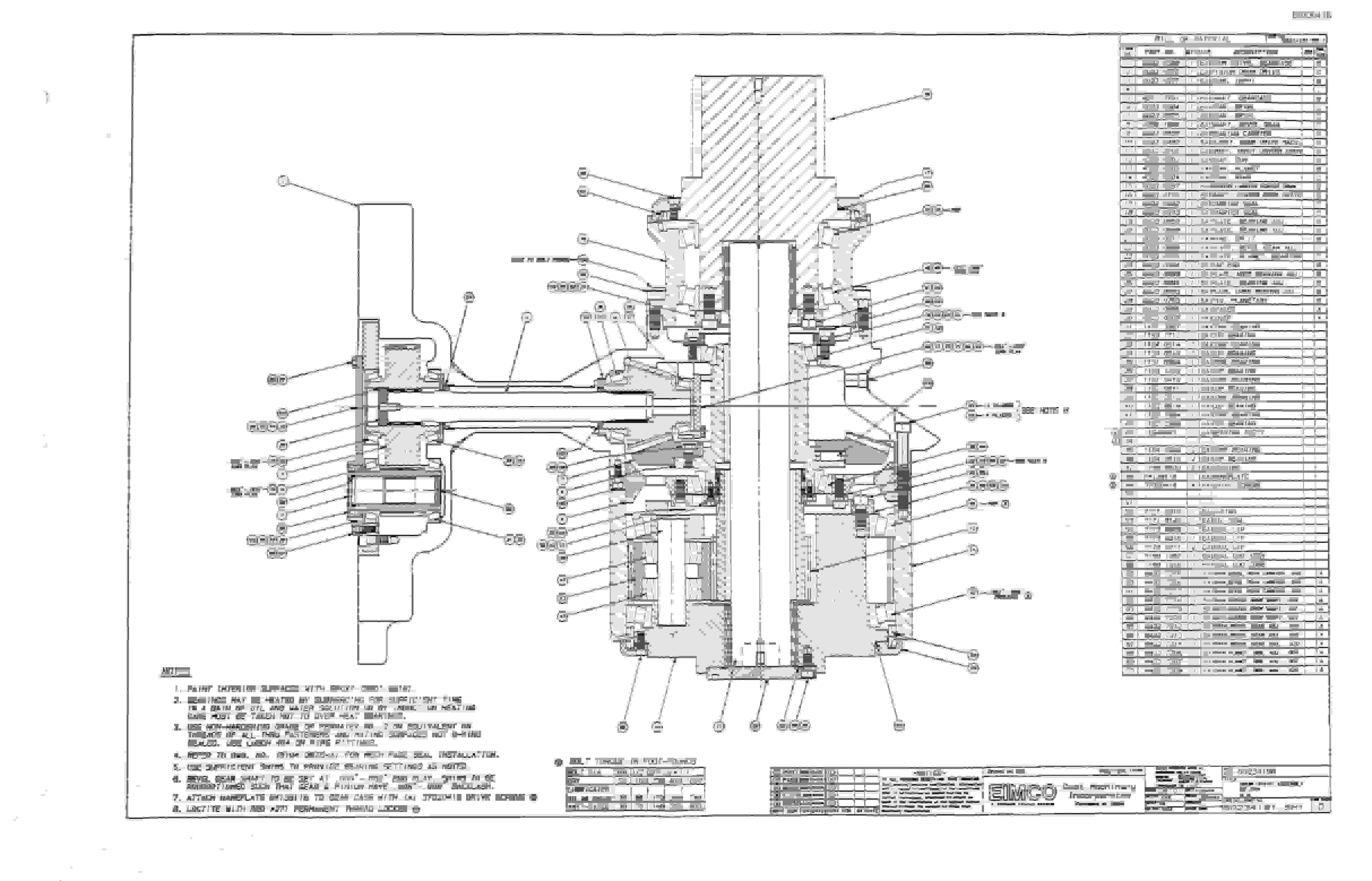 Bucyrus 2810-2 Miner Parts Catalog BI000418-5