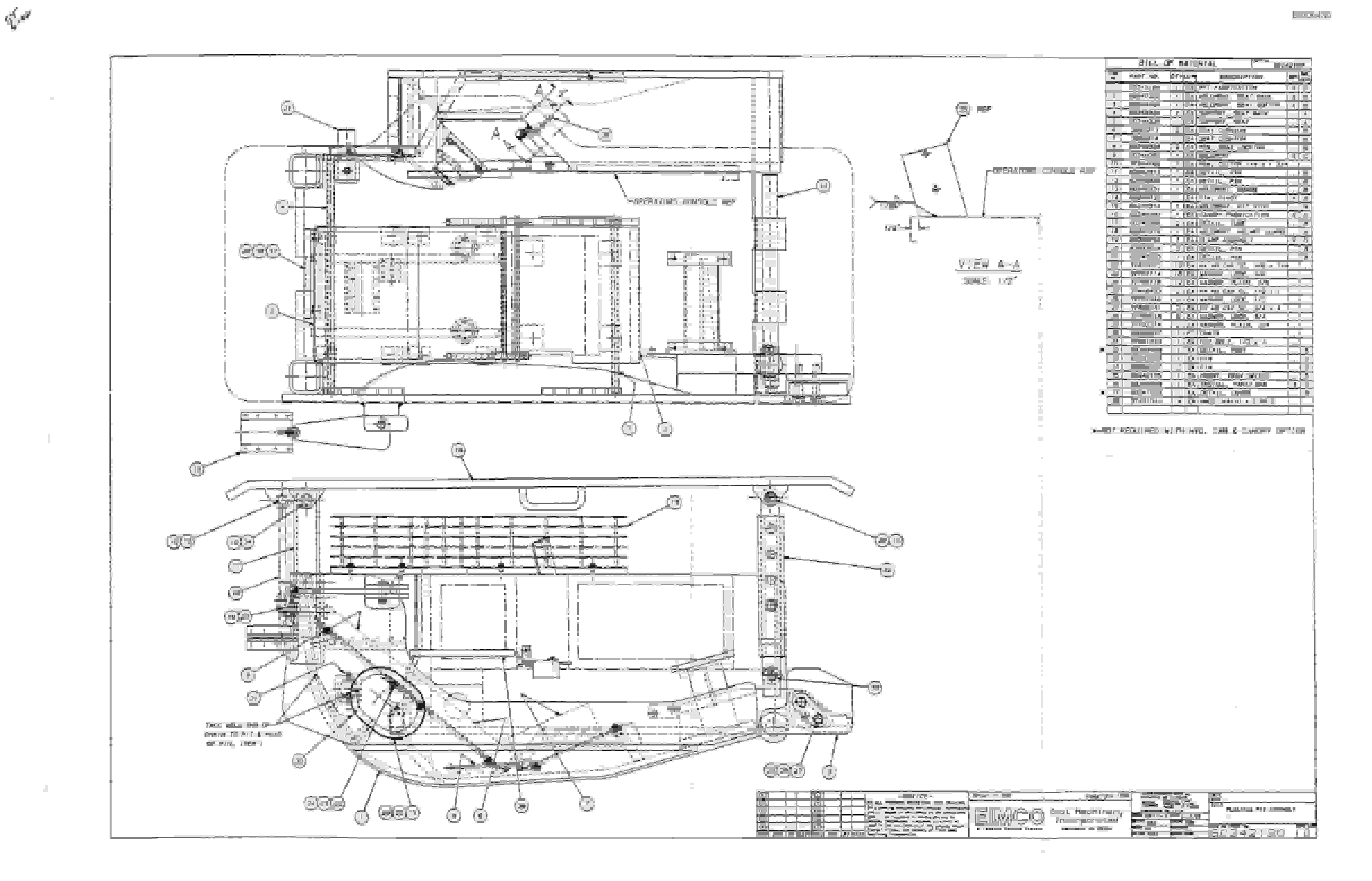 Bucyrus 2810-2 Miner Parts Catalog BI000430-4