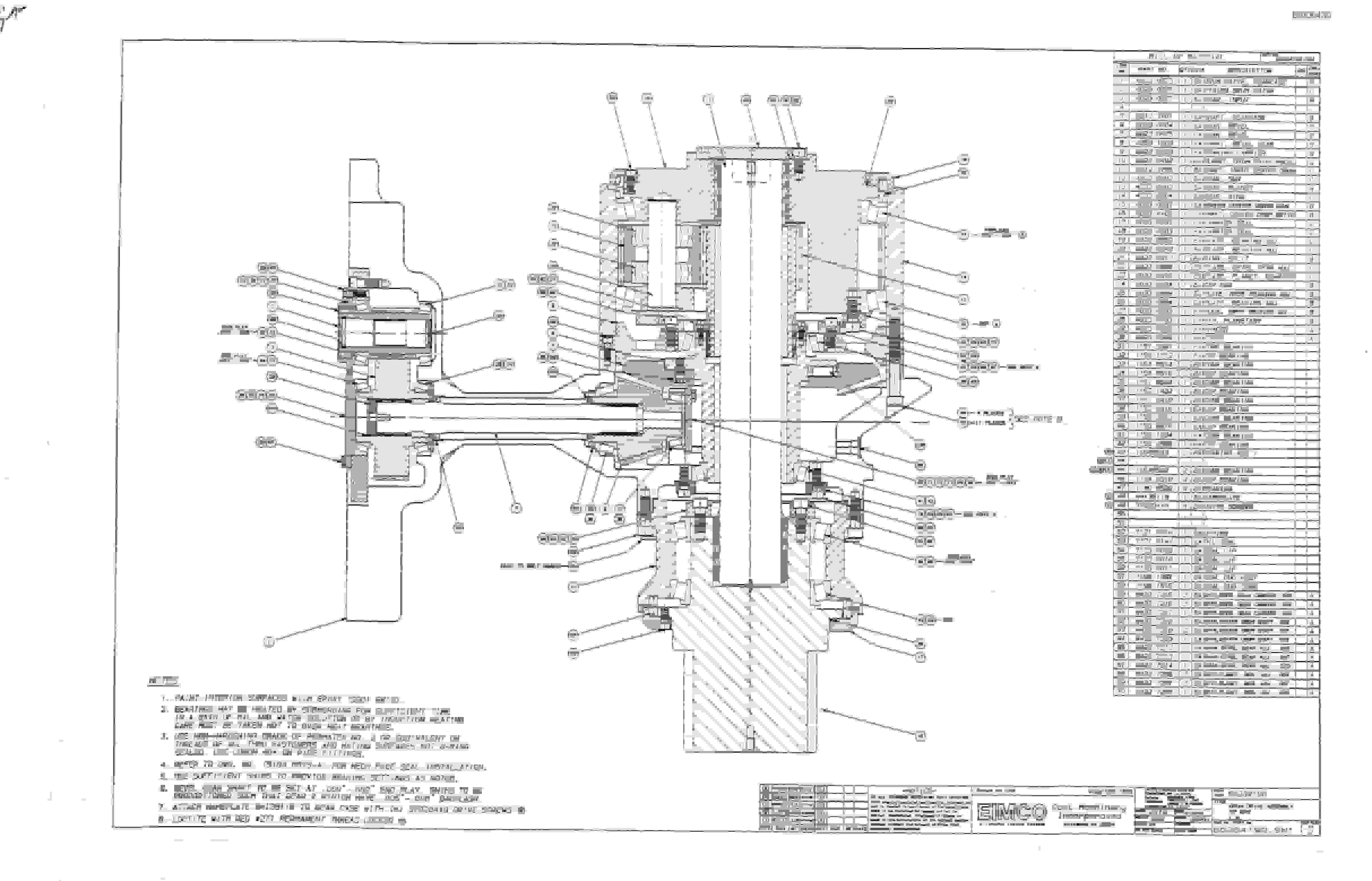 Bucyrus 2810-2 Miner Parts Catalog BI000430-5