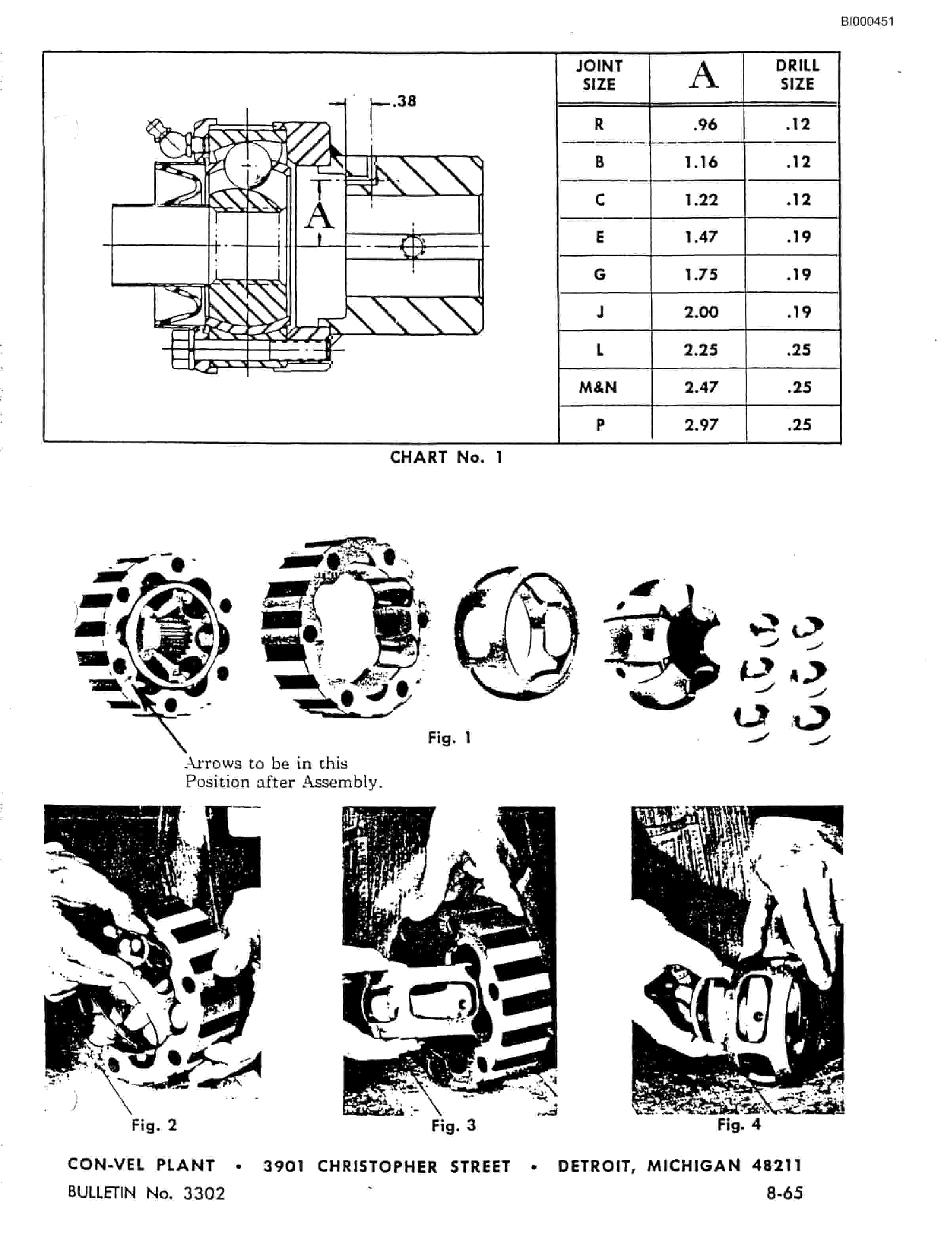 Bucyrus 2810-2 Miner Parts Catalog BI000451-5