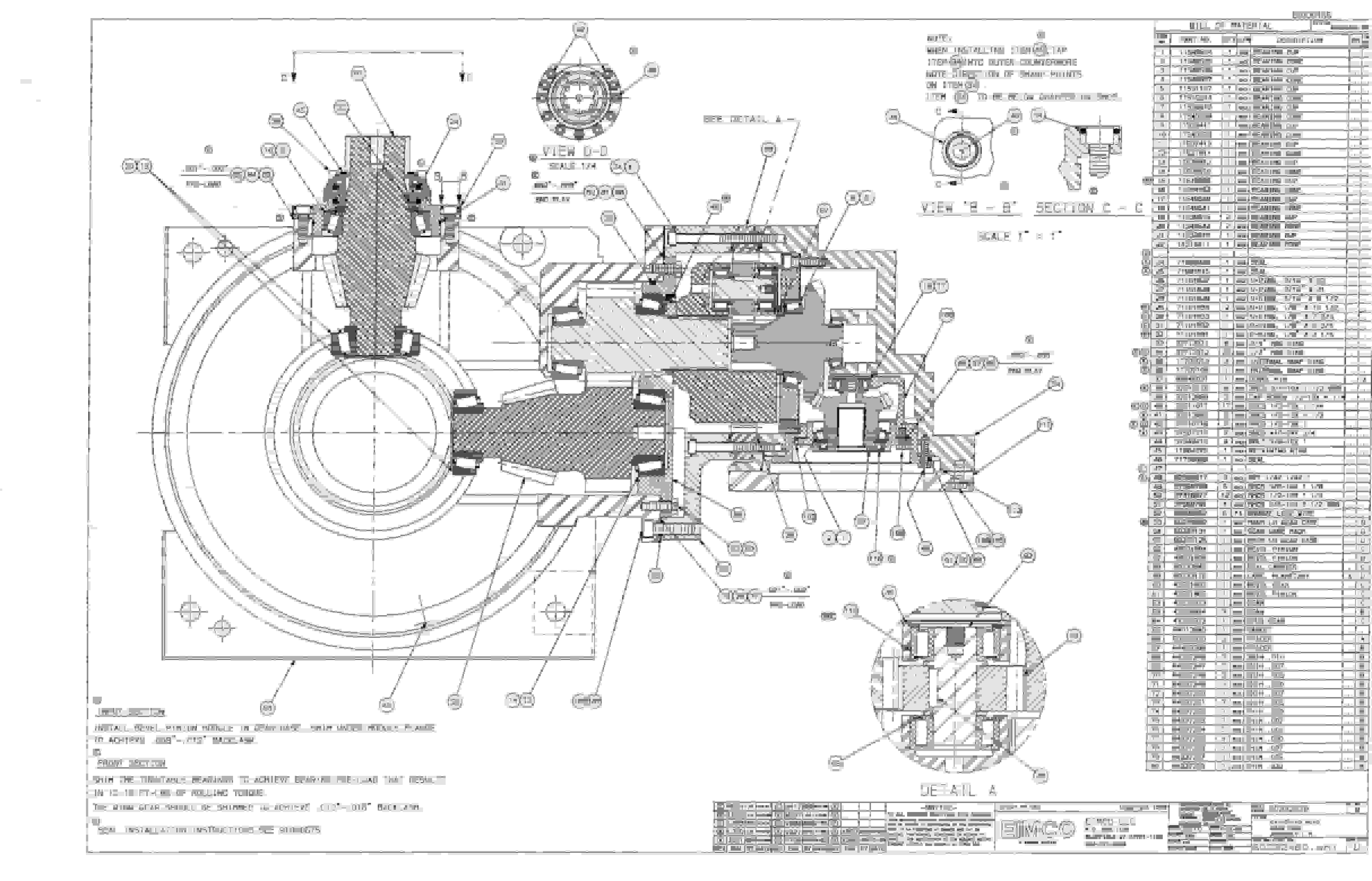 Bucyrus 2810-2P Miner Parts Catalog BI000185-5