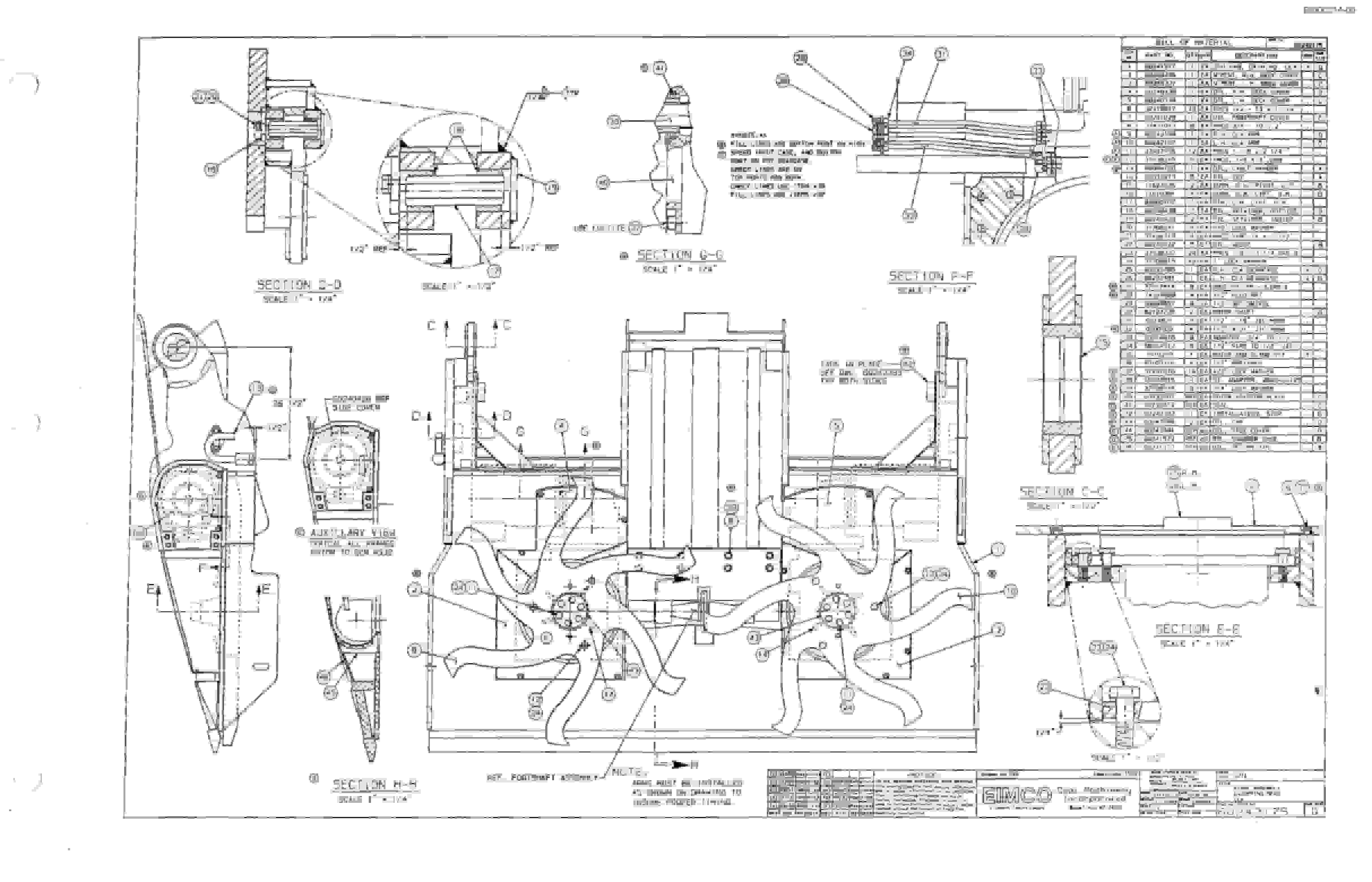 Bucyrus 2810 Dash One Miner Parts Catalog BI000214-5