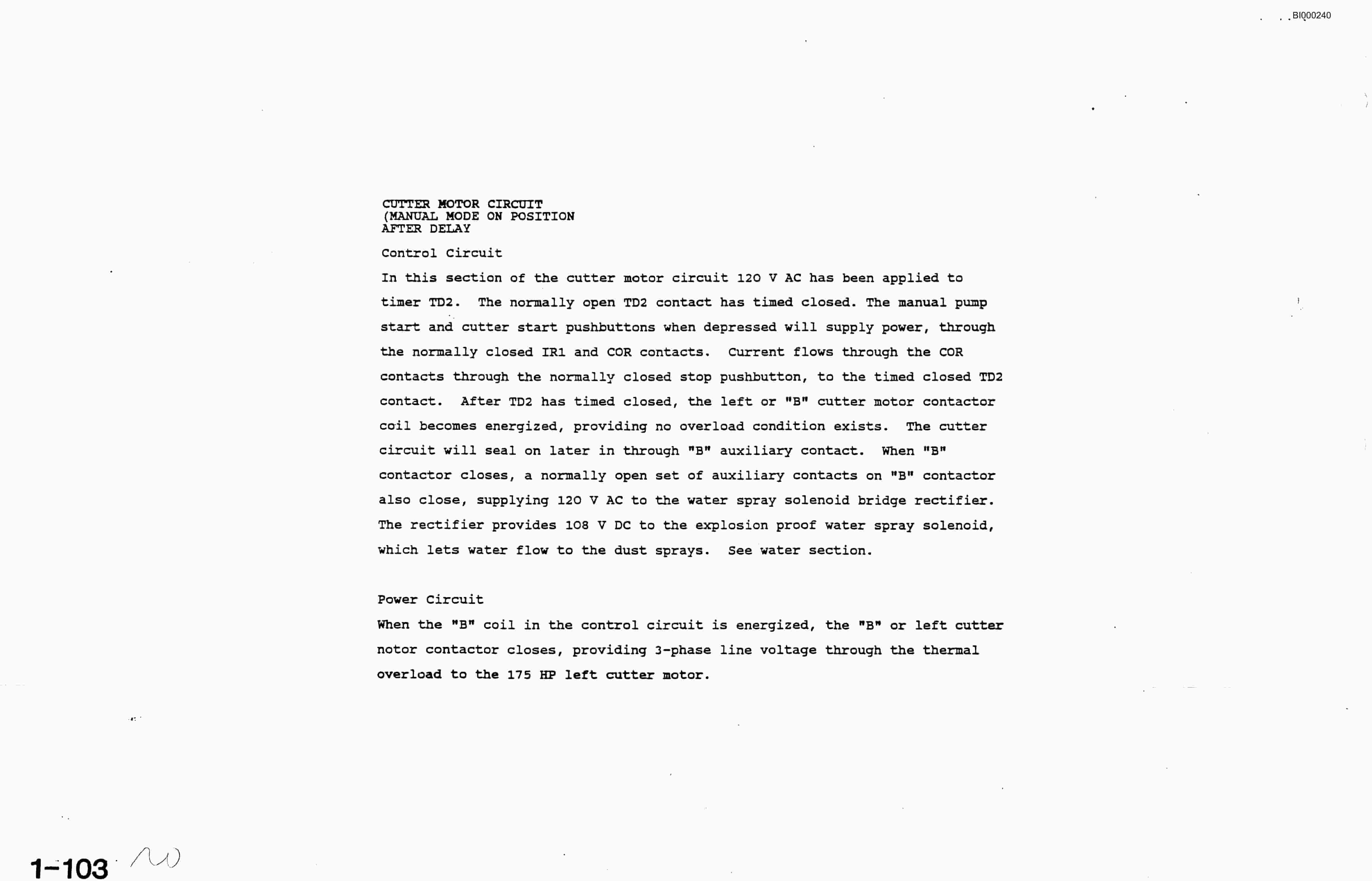 Bucyrus 2810 Drum Miner Technical Manual BI000240-2