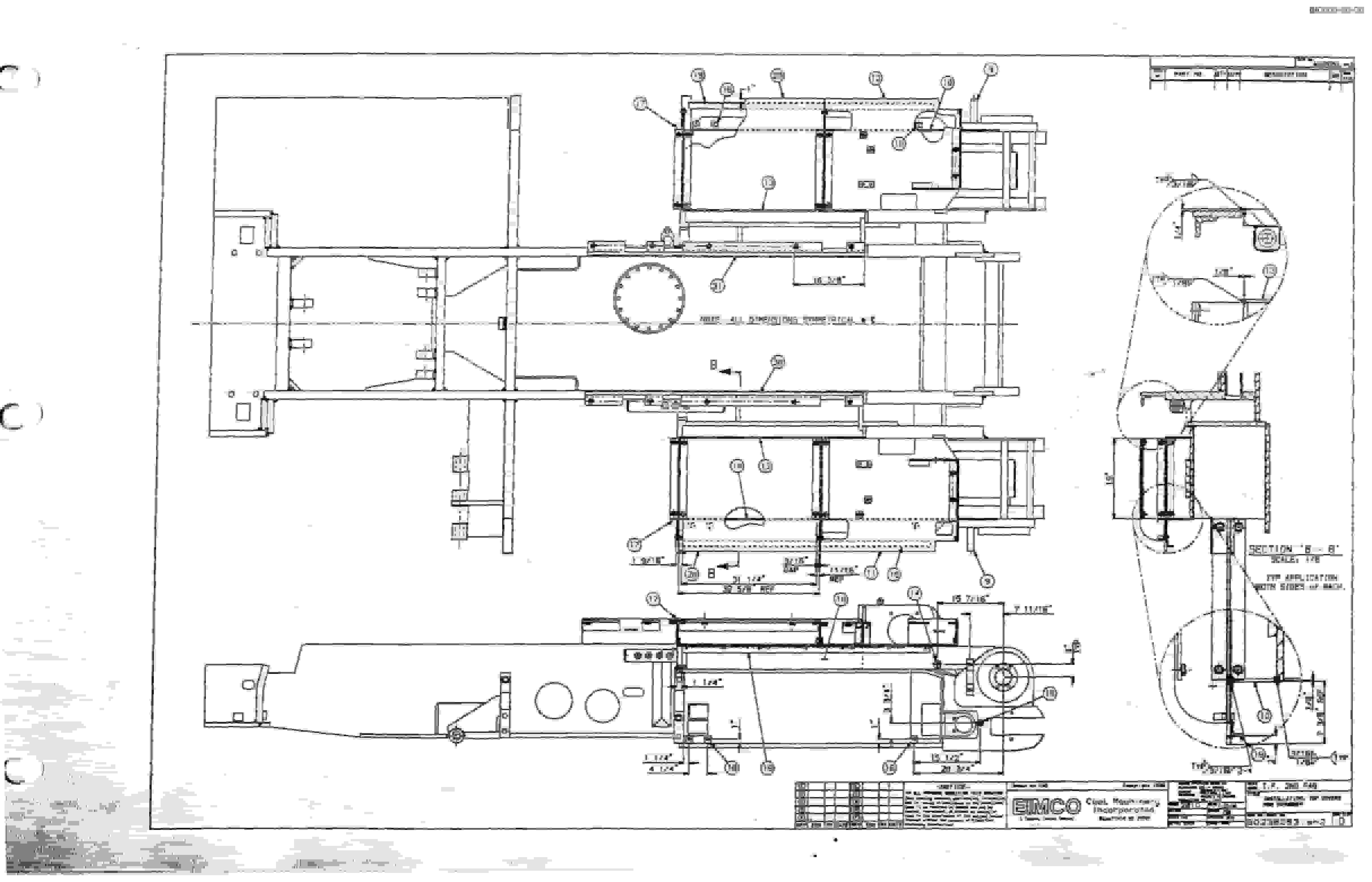 Bucyrus 2810 Wethead Miner Parts Catalog BI000086-3