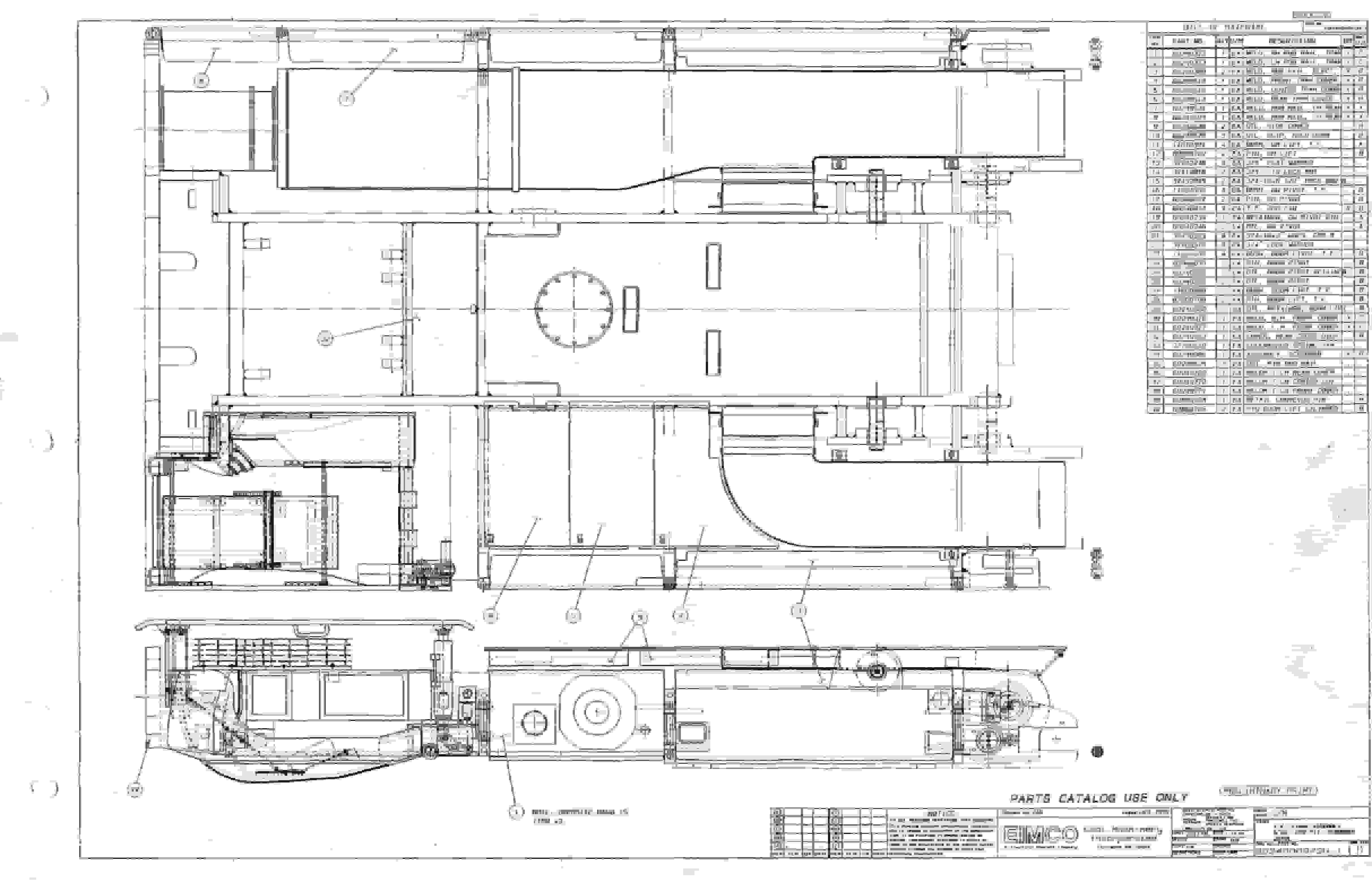 Bucyrus 2810L Drum Miner Parts Catalog BI000230-2