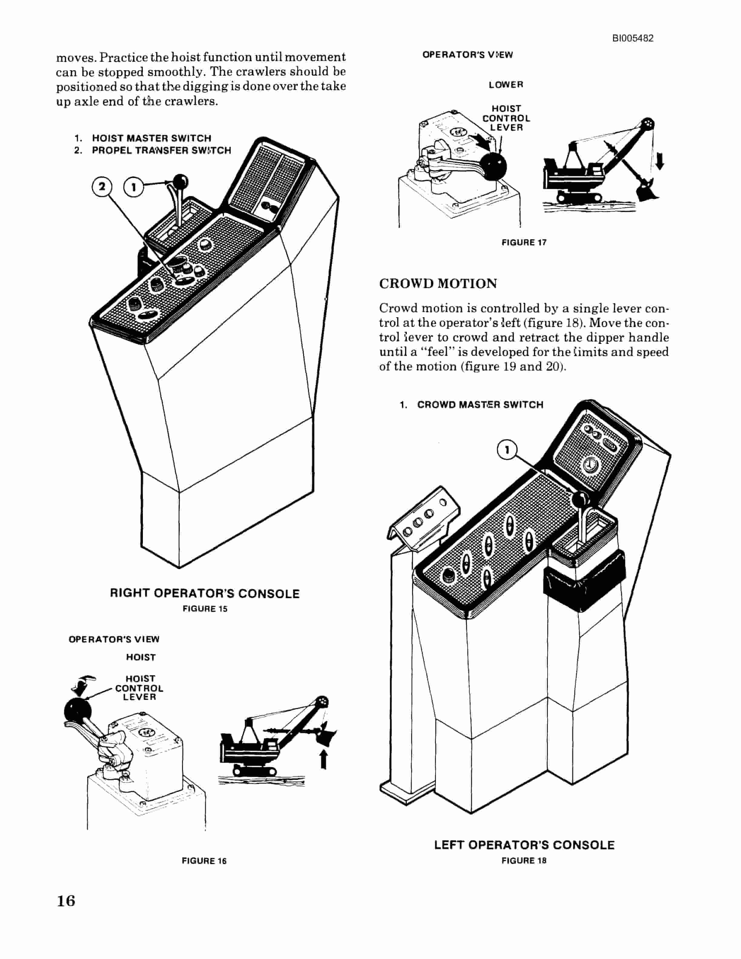Bucyrus 295BII Electric Mining Shovel Technical Manual BI005482-4