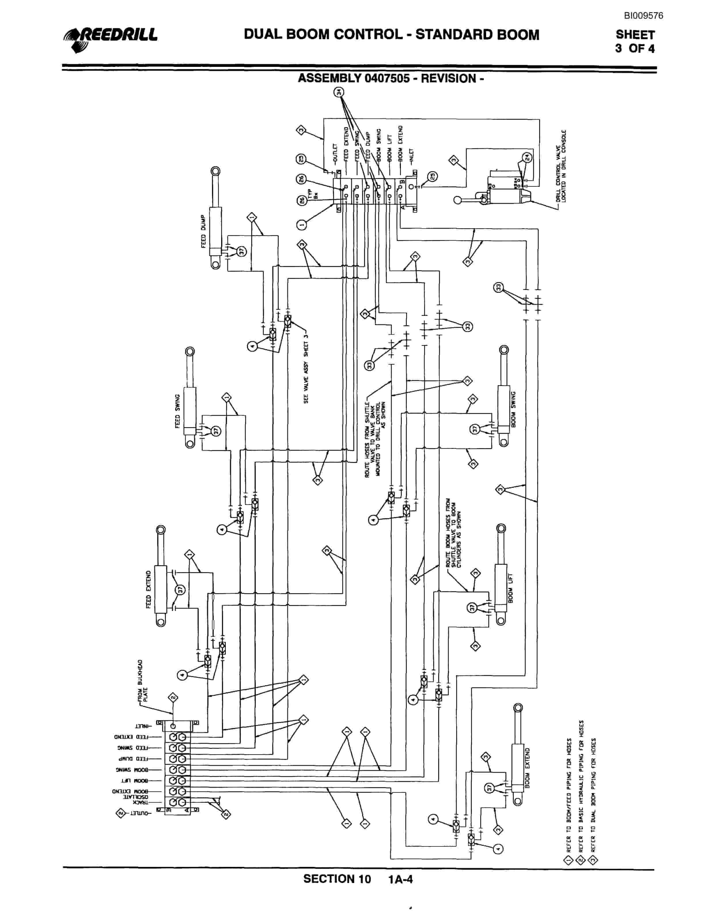 Bucyrus 300, 400 Hydraulic Track Drill Parts Catalog BI009576-5