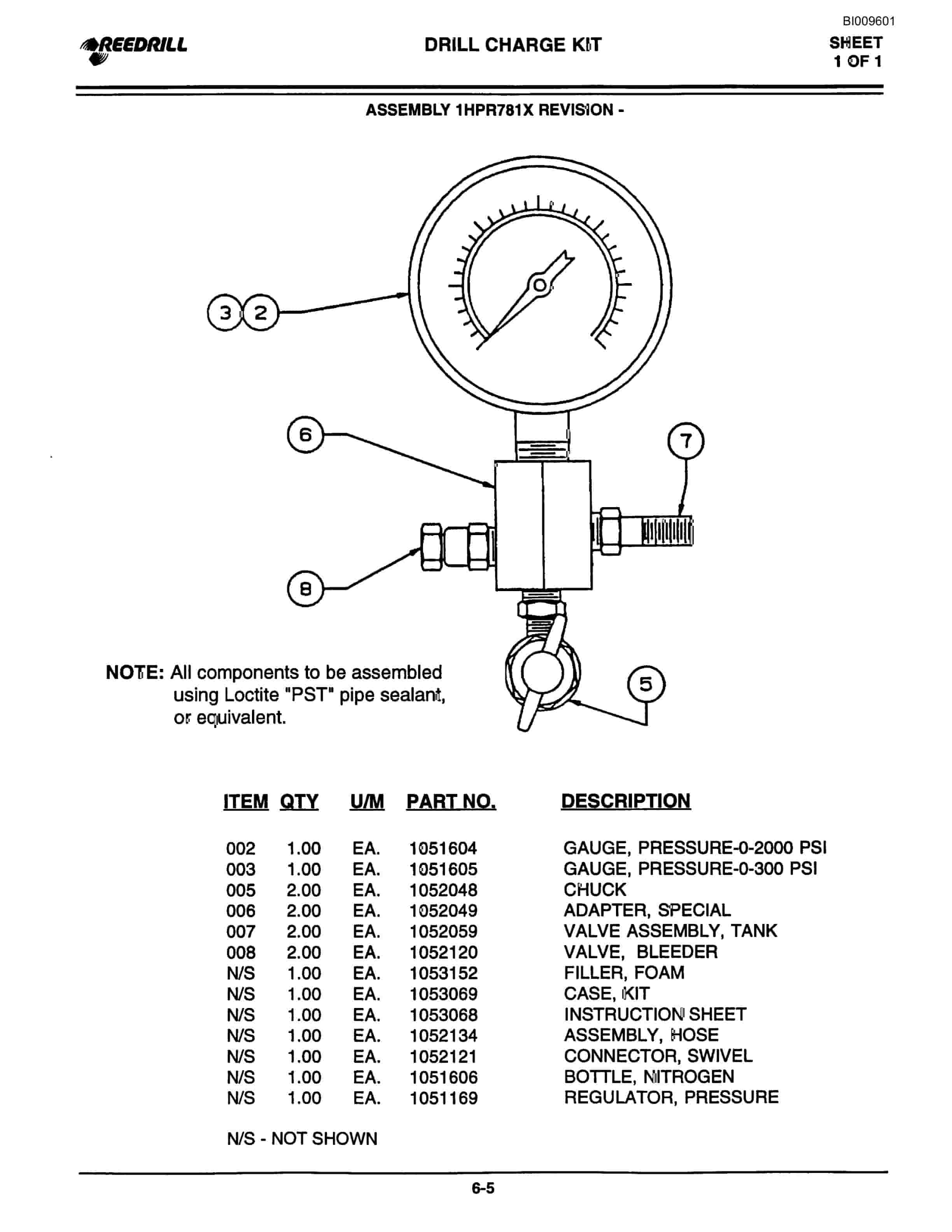 Bucyrus 300, 400 Hydraulic Track Drill Parts Catalog BI009601-2