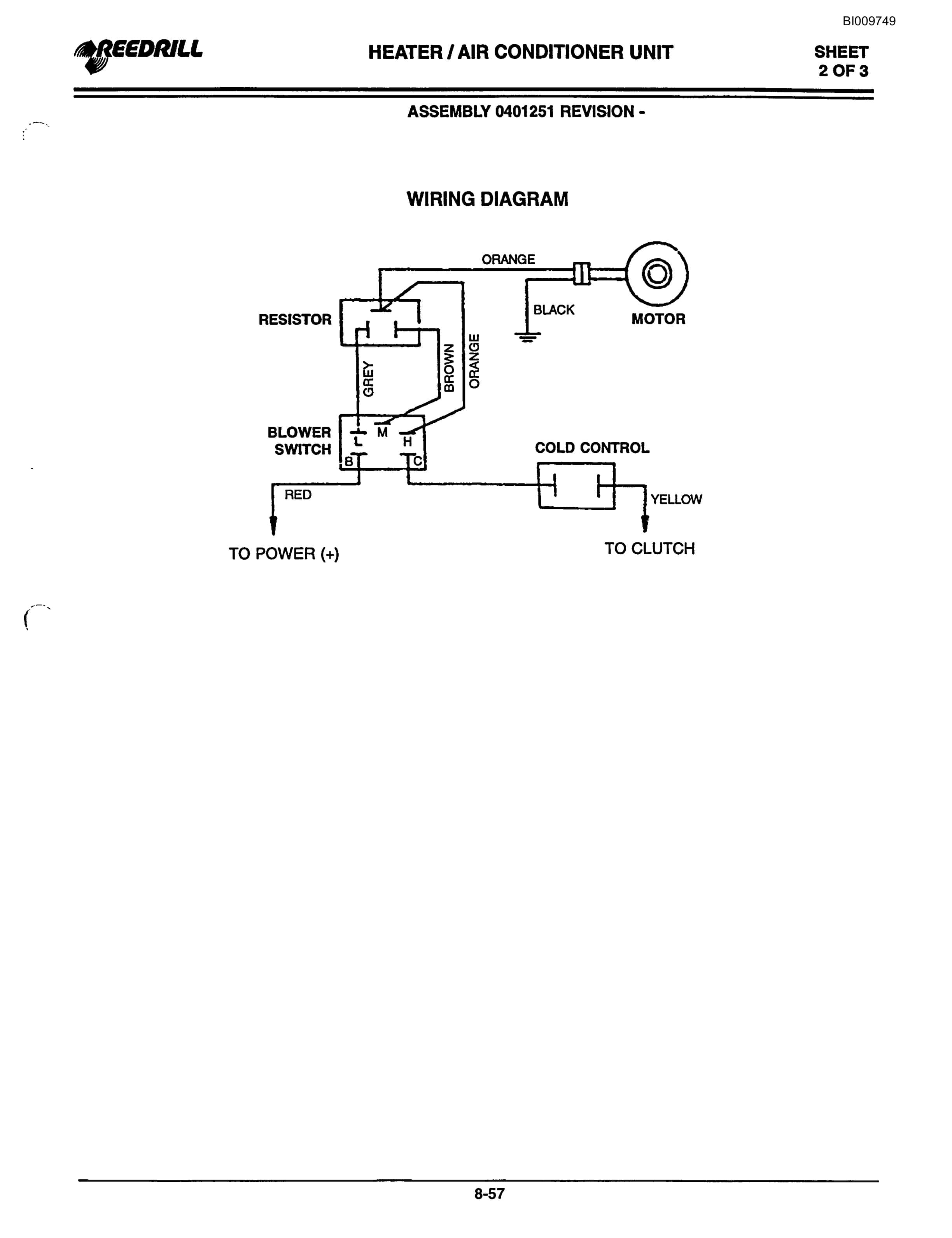 Bucyrus 300, 400 Hydraulic Track Drill Parts Catalog BI009749-3