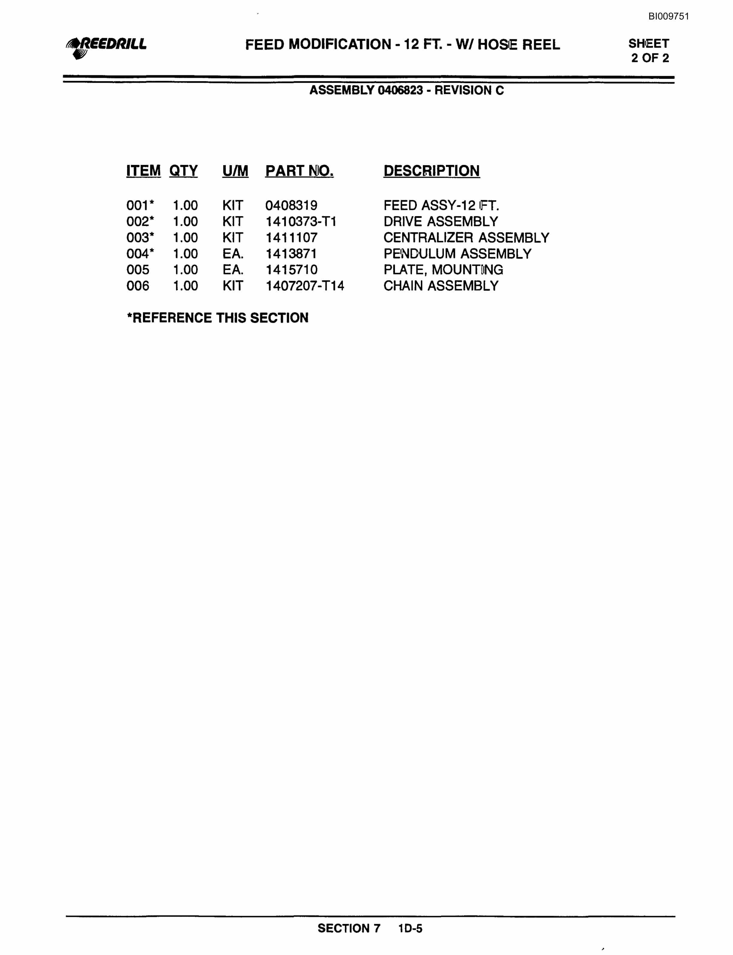Bucyrus 300, 400 Hydraulic Track Drill Parts Catalog BI009751 Vol 1-4