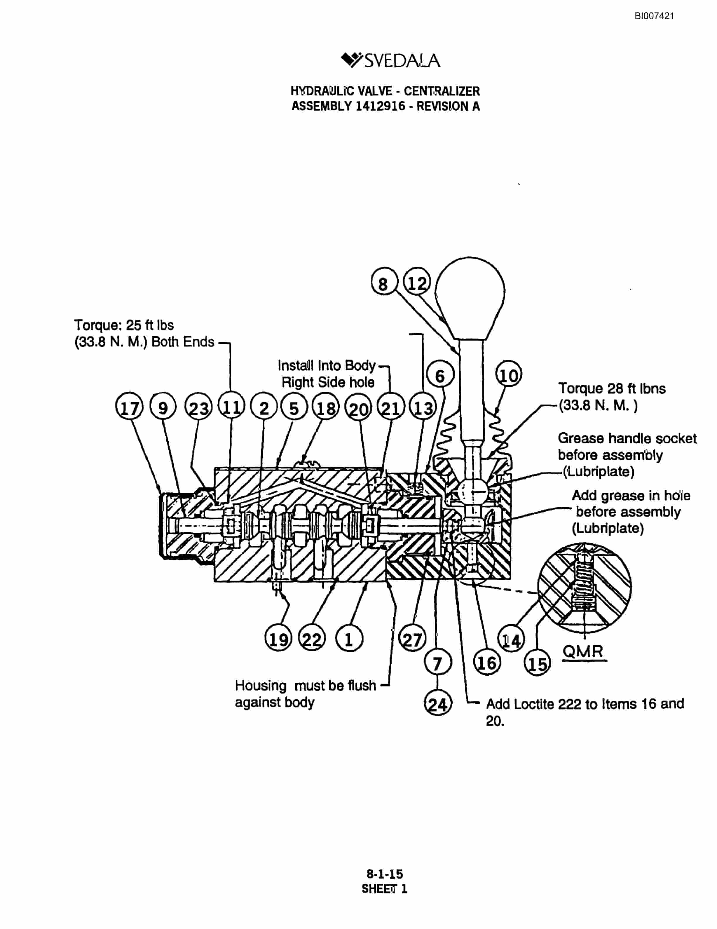 Bucyrus 300 Hydraulic Track Drill Parts Catalog BI007421-5