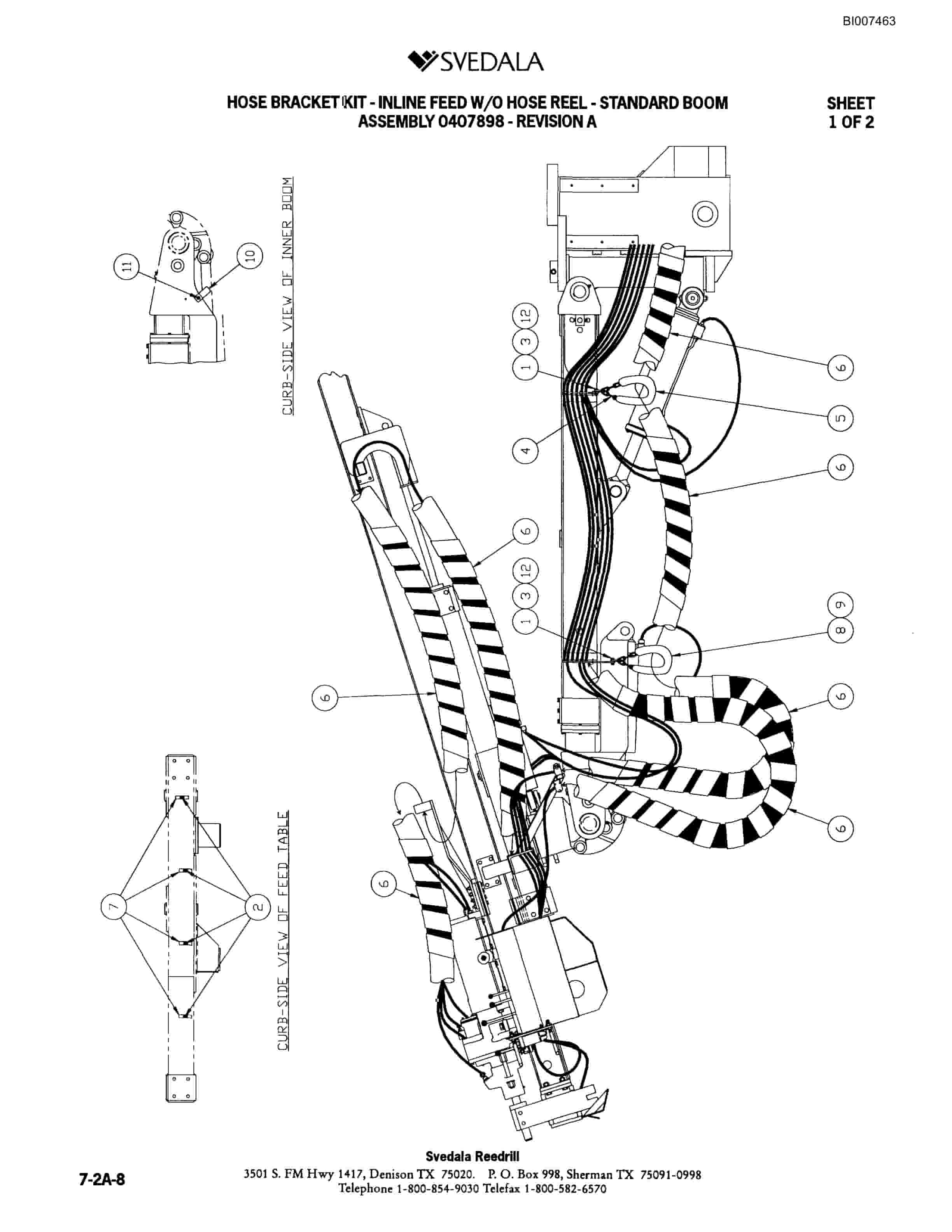Bucyrus 300 Hydraulic Track Drill Parts Catalog BI007463-3