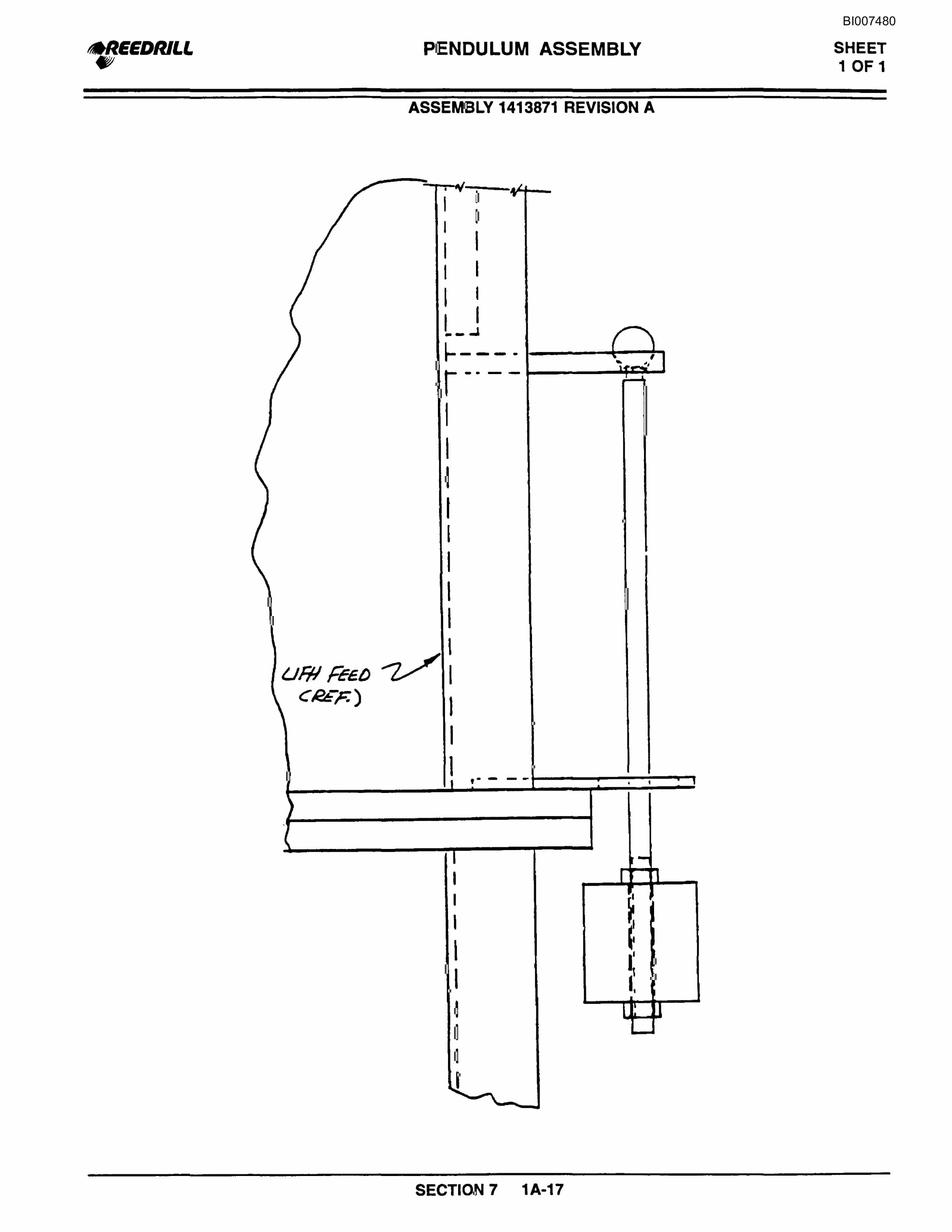 Bucyrus 300 Hydraulic Track Drill Parts Catalog BI007480-3