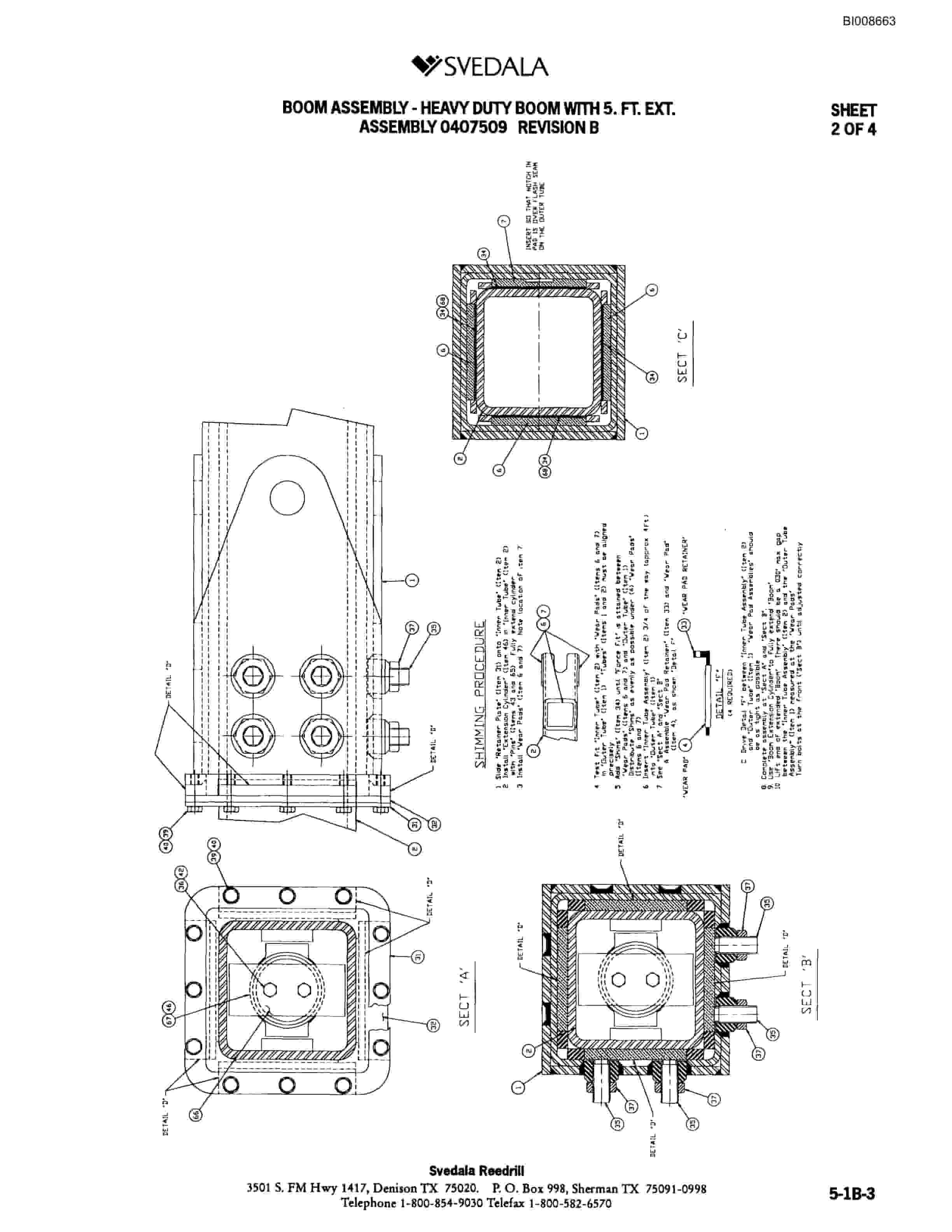 Bucyrus 300 Hydraulic Track Drill Parts Catalog BI008663-2