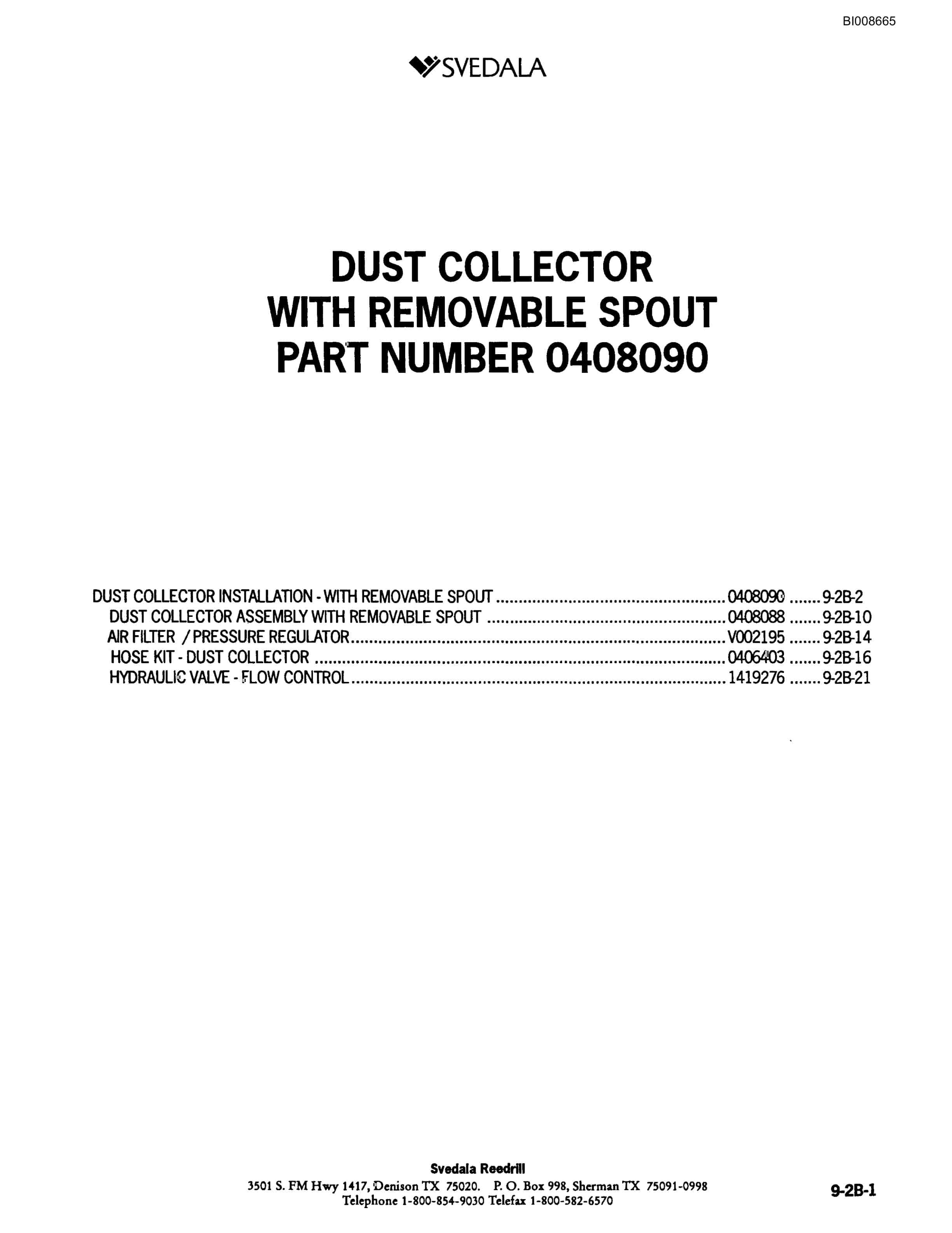 Bucyrus 300 Hydraulic Track Drill Parts Catalog BI008665-5