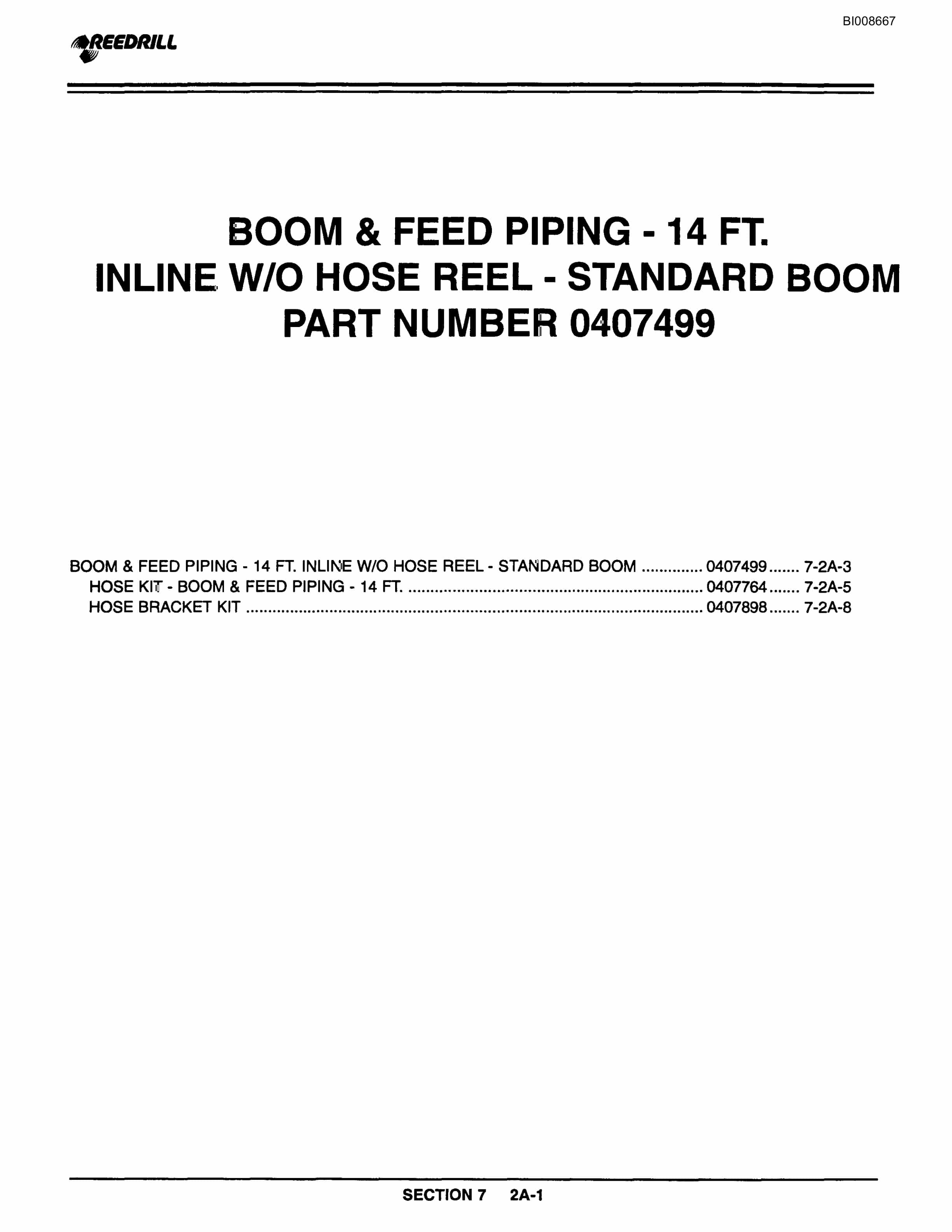 Bucyrus 300 Hydraulic Track Drill Parts Catalog BI008667-3