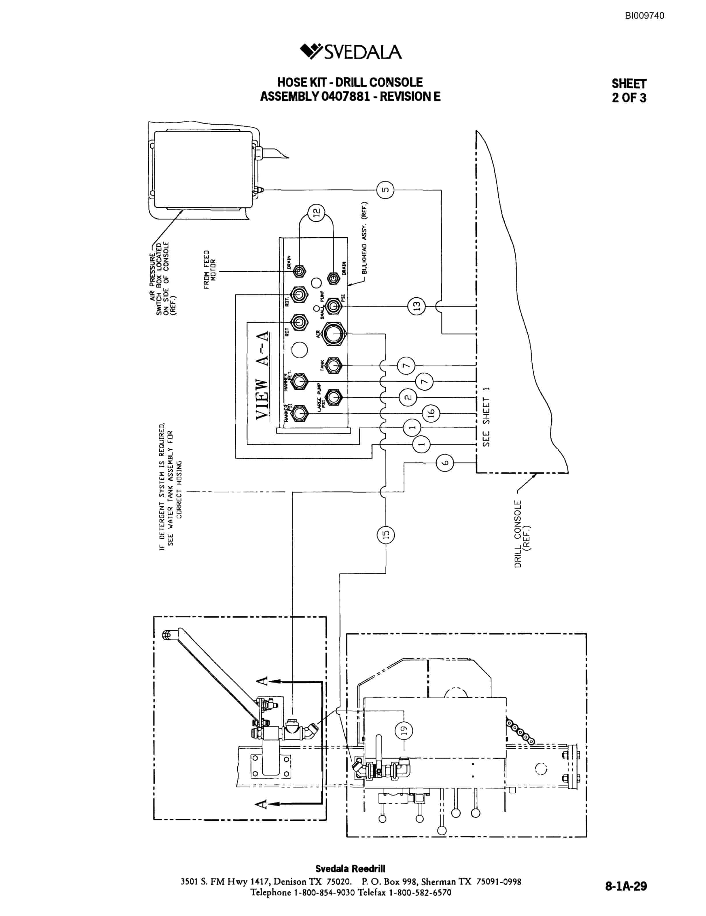 Bucyrus 300 Hydraulic Track Drill Parts Catalog BI009740-4